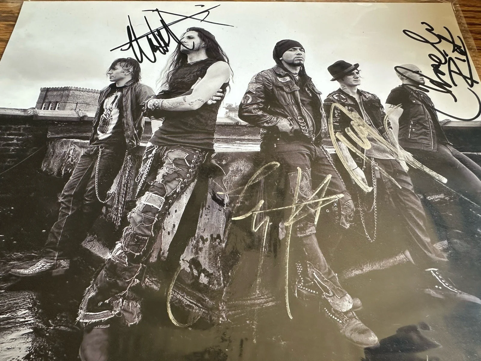 Autographed Pop Evil 8 X 10 Photo, image 2