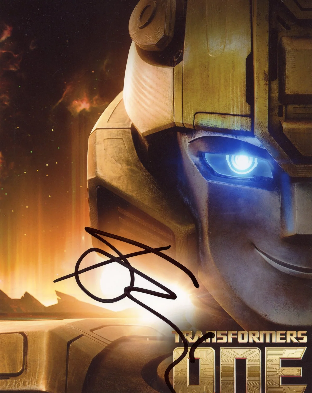 Keegan-Michael Key — Keegan-Michael Key Signed TRANSFORMERS ONE Bumblebee 8x10 Photo PROOF ACOA H, изображение 2