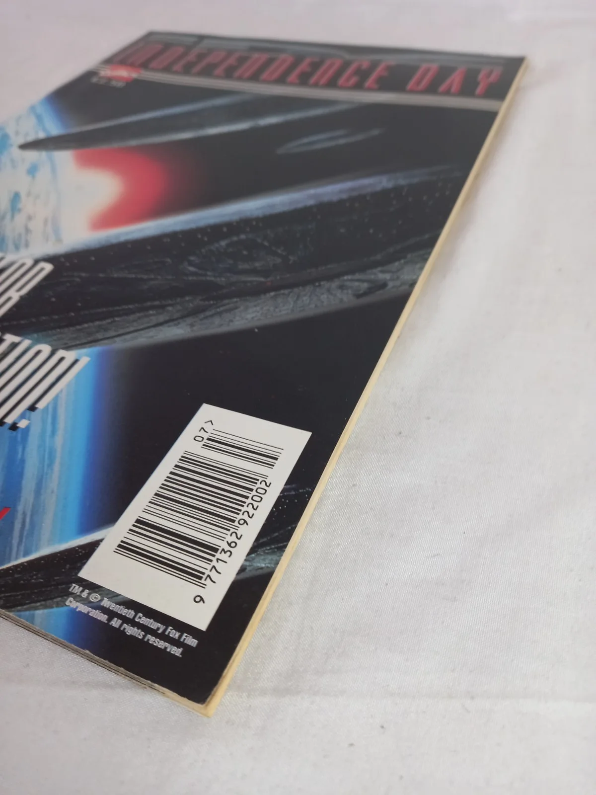 Vintage Marvel - Independence Day| Film Comic Adaptation 1996 Inc Encyclopedia, изображение 4