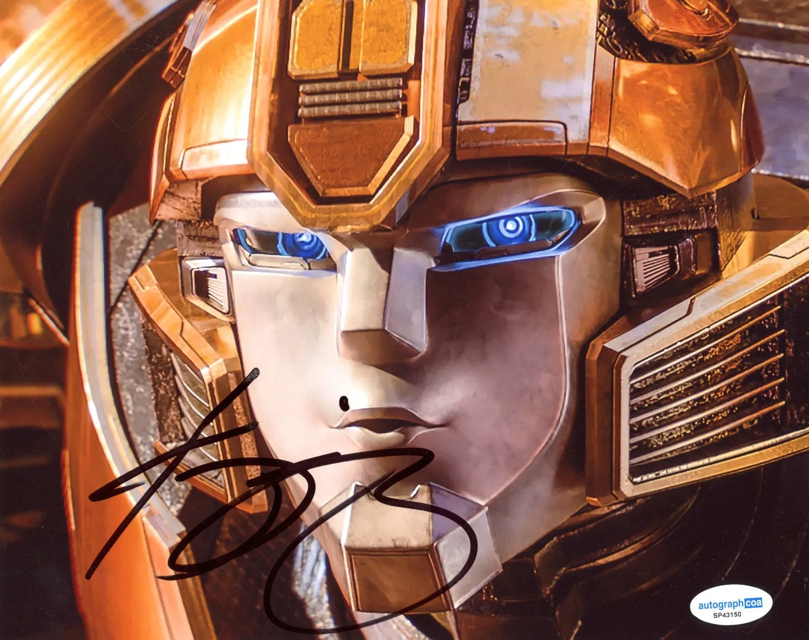 Keegan-Michael Key — Keegan-Michael Key Signed TRANSFORMERS ONE Bumblebee 8x10 Photo PROOF ACOA G, image 2