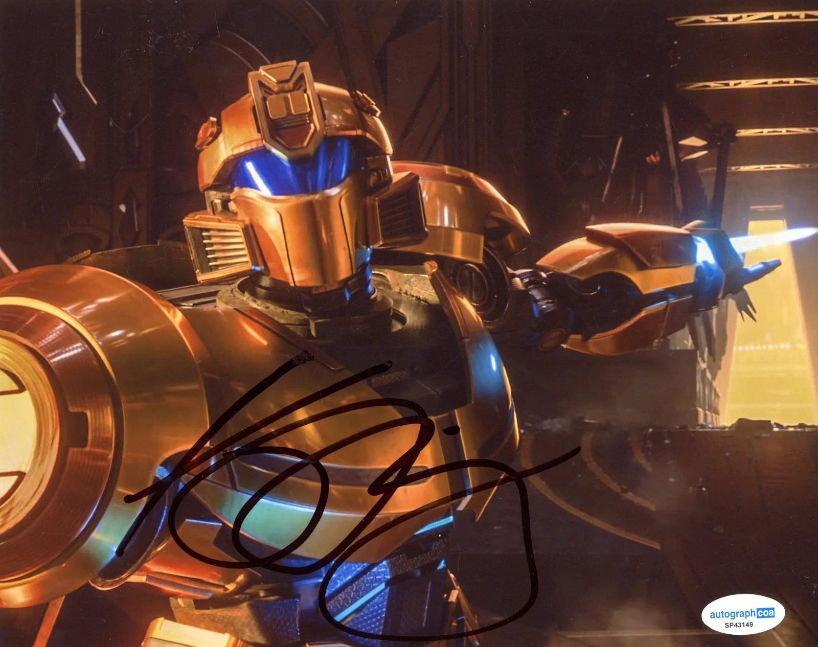 Keegan-Michael Key — Keegan-Michael Key Signed TRANSFORMERS ONE Bumblebee 8x10 Photo PROOF ACOA F, изображение 3