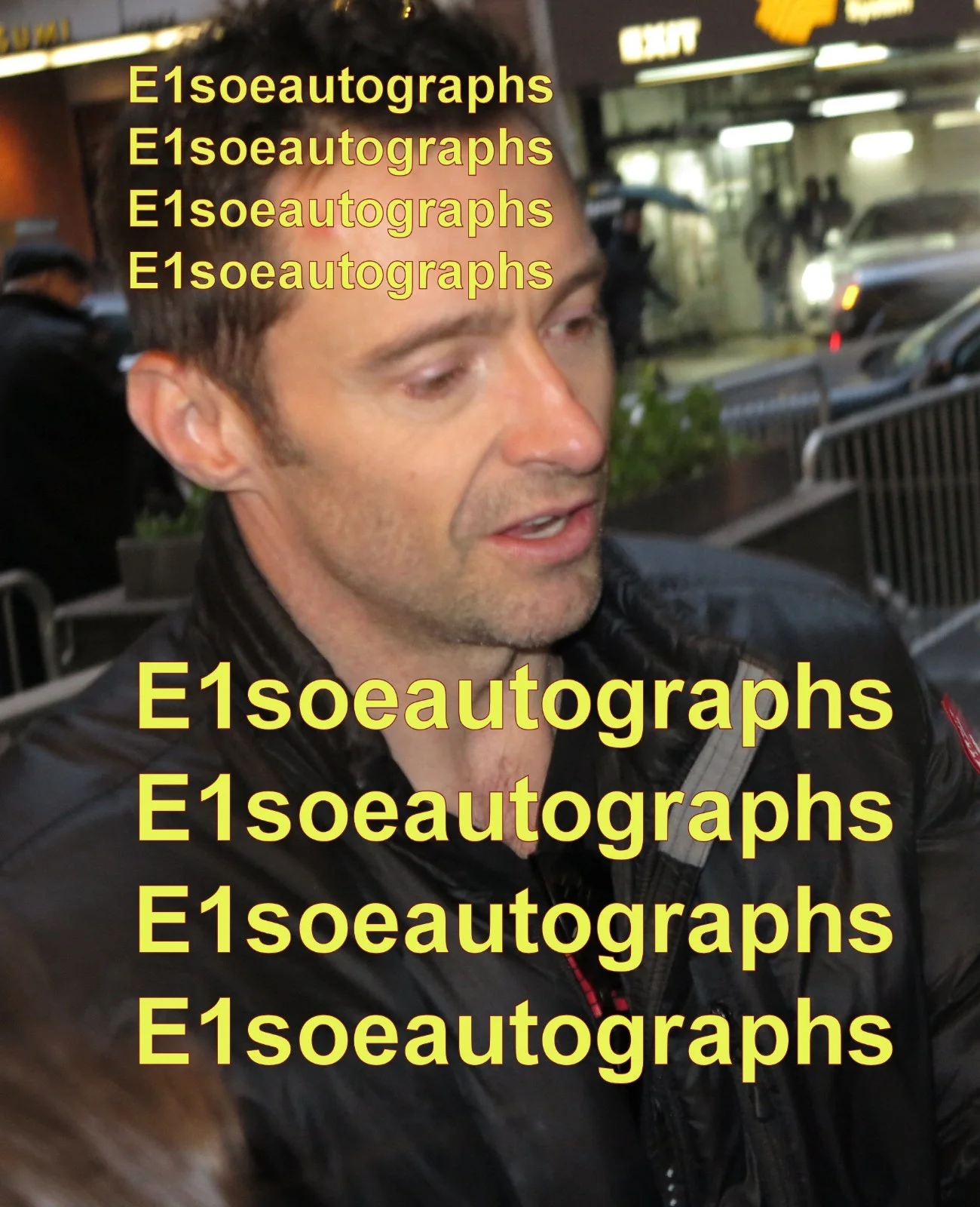 Hugh Jackman, Laura Donnelly — Hugh Jackman & Laura Donnelly signed The River 8x10 Photo - Wolverine, изображение 5