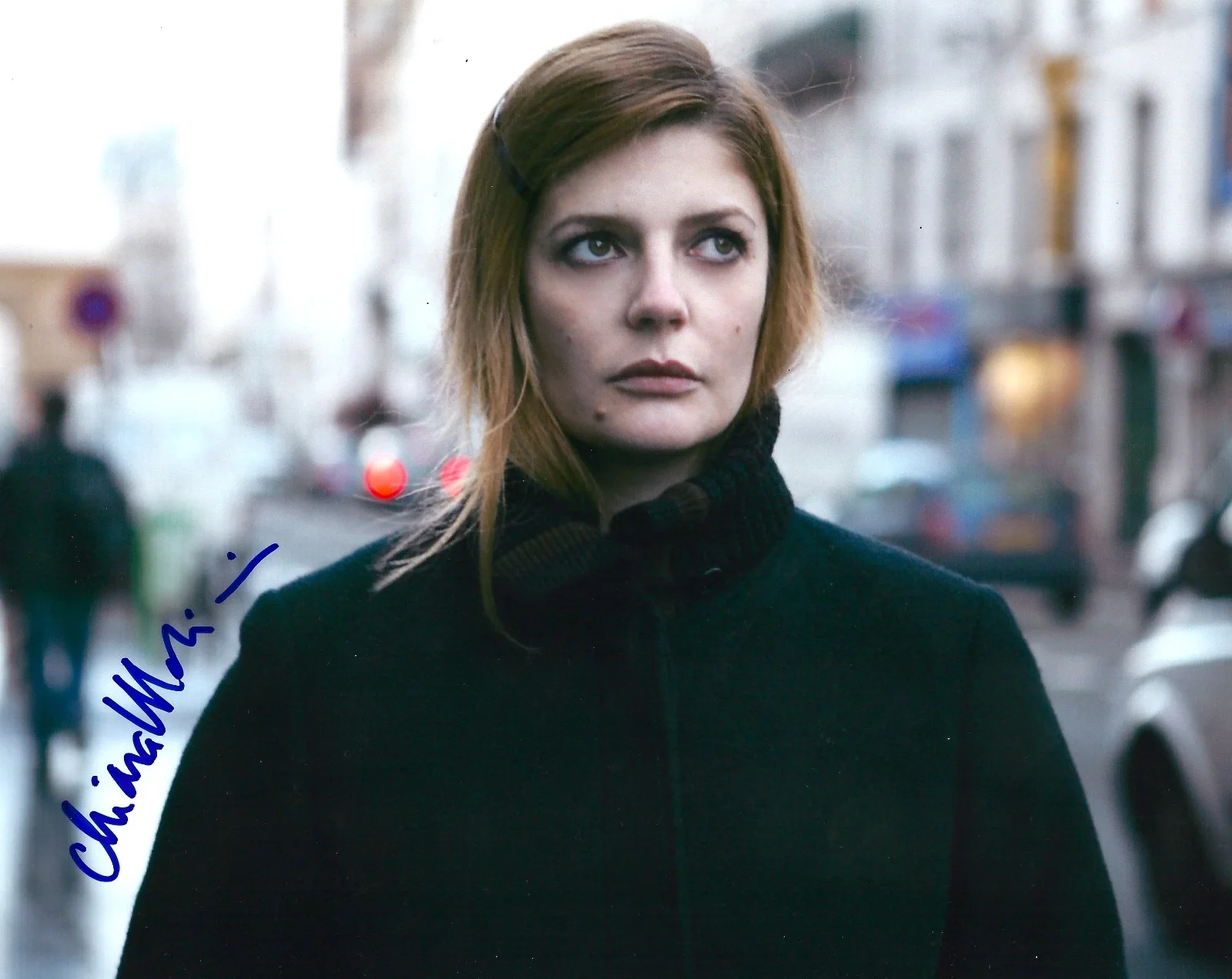 chiara mastroianni — Chiara Mastroianni signed Persepolis 8x10 photo in person. Exact Proof - Beloved