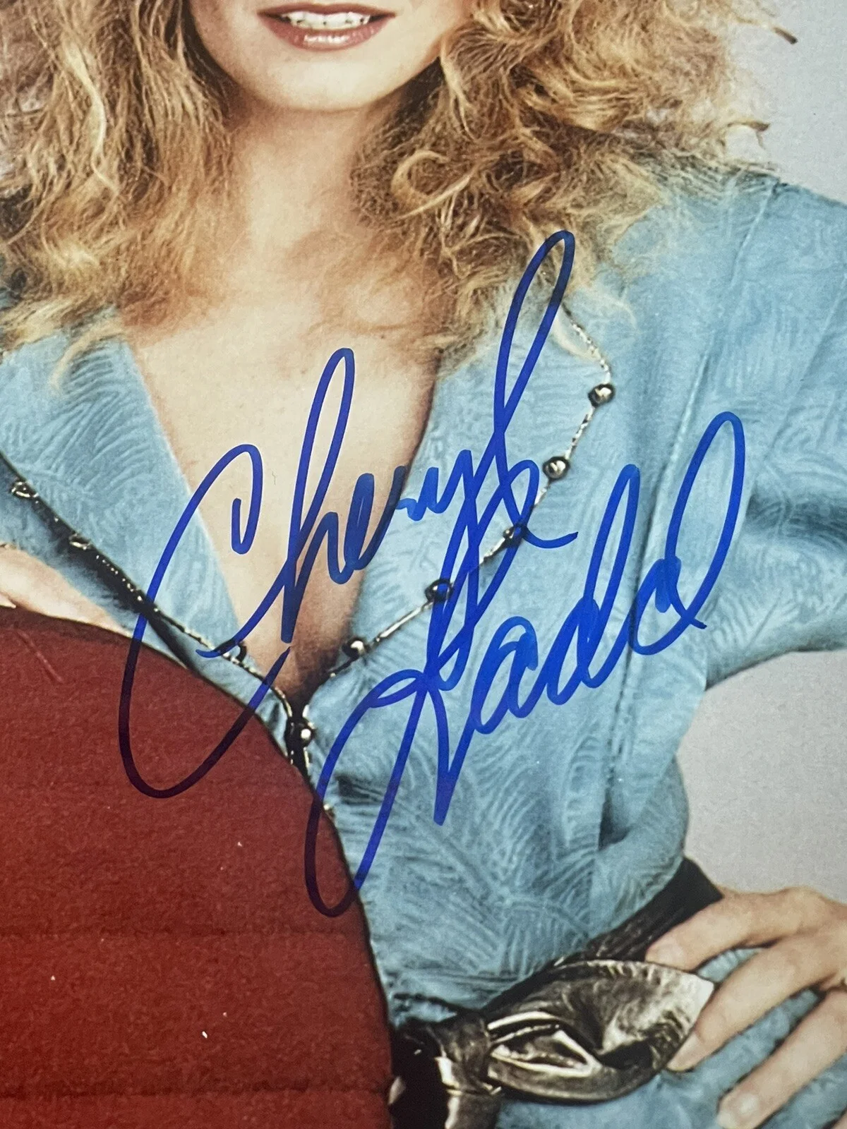 Cheryl Ladd — RARE Cheryl Ladd TV Actress Signed 'Charlie's Angels' 8x10 Photo Autograph, изображение 2