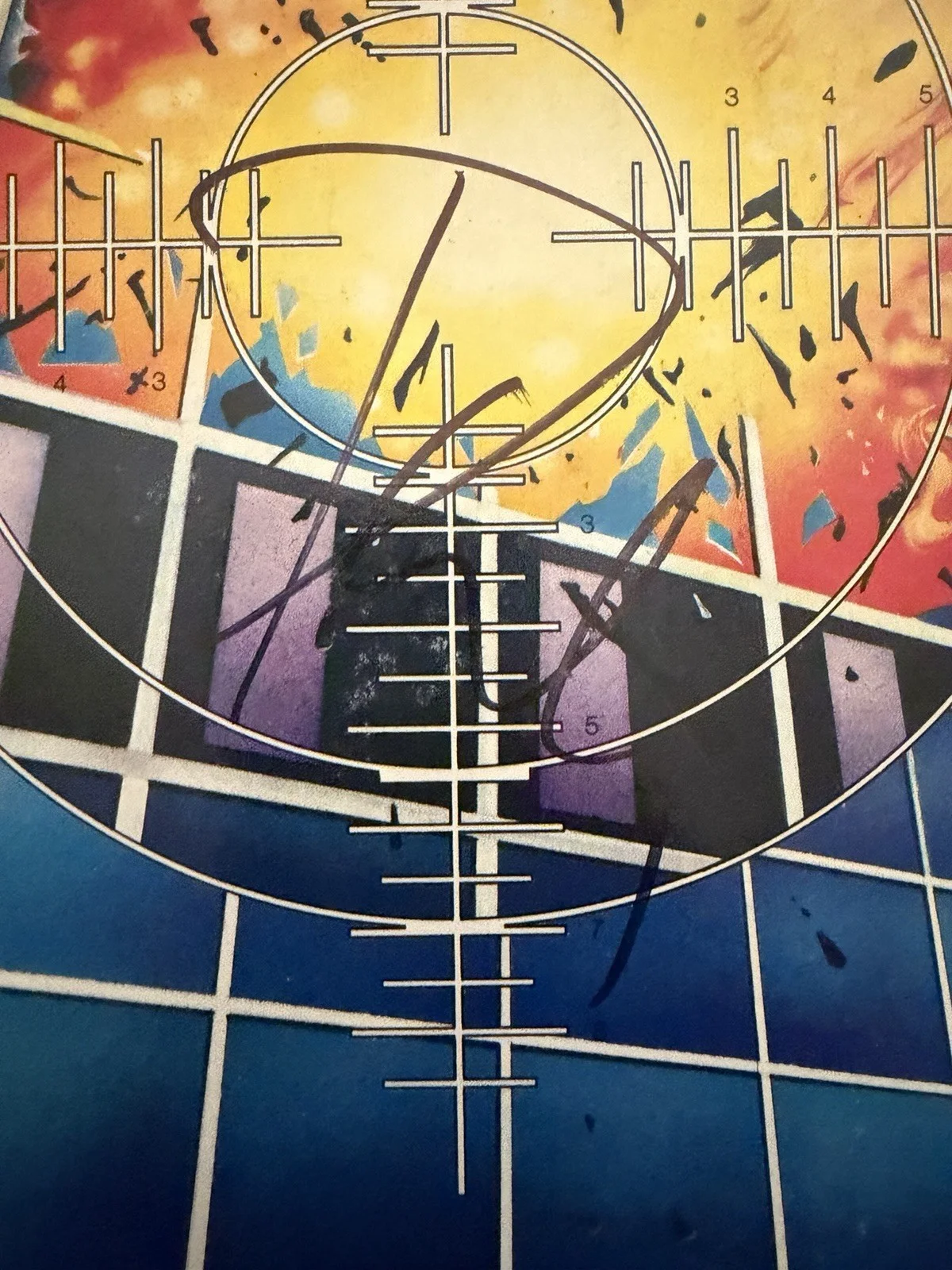 Def Leppard Pyromania LP signed By Phil Collen And Rick Allen Vinyl Autographed, изображение 3