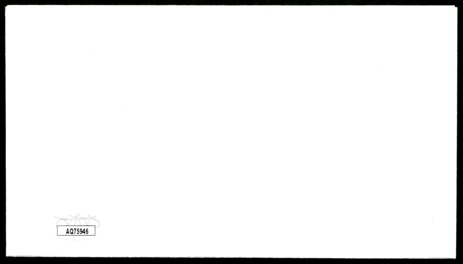 Actor Anthony Newley FDC 1st Day Cover Signed Auto -Autograph w JSA, image 2