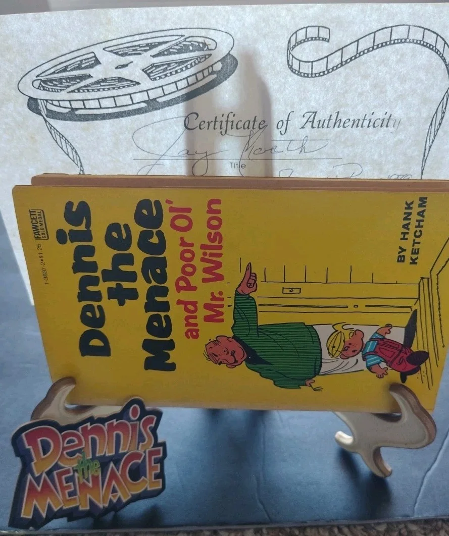 Jay North — ​RARE Jay North "Dennis the Menace" Signed Book & Matching COA – Shop Sealed, изображение 4
