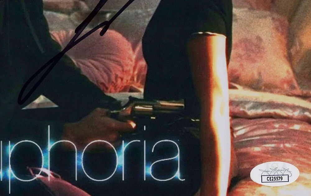 JACOB ELORDI — Jacob Elordi signed "EUPHORIA" 8x10 Photo EXACT PROOF Nate & Maddy JSA COA, изображение 3