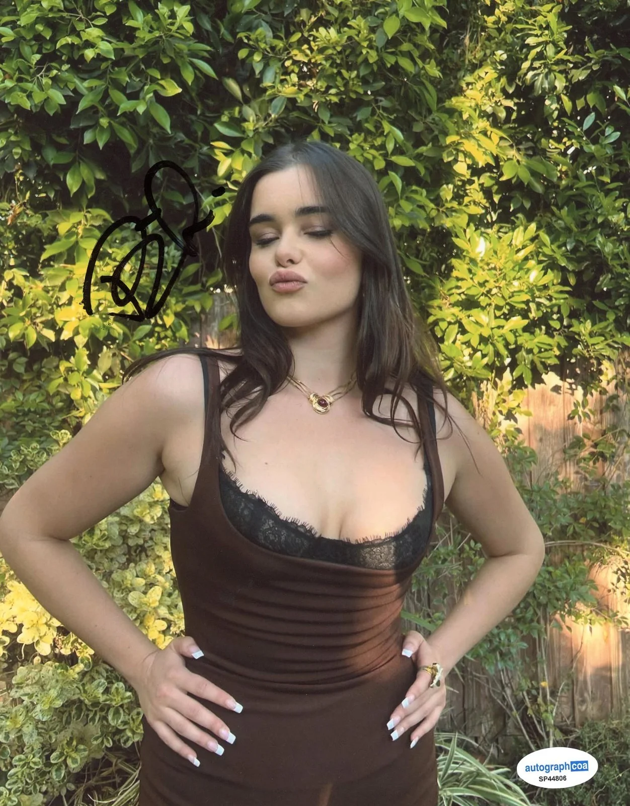 Barbie Ferreira — Barbie Ferreira signed Auto 8x10 Photo c EXACT PROOF Euphoria SEXY Hot ACOA COA, image 4