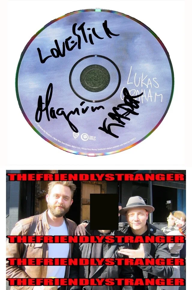 LUKAS GRAHAM BAND — Lukas Graham BAND signed "LUKAS GRAHAM" CD a PROOF Mark Magnus Kasper COA