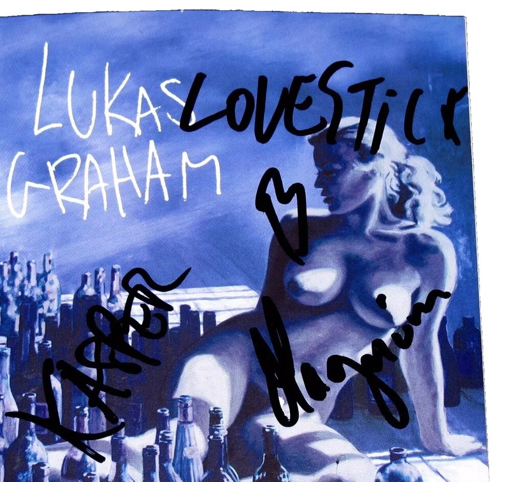 LUKAS GRAHAM BAND — Lukas Graham BAND signed "LUKAS GRAHAM" CD Booklet PROOF Mark Magnus Kasper COA, изображение 3