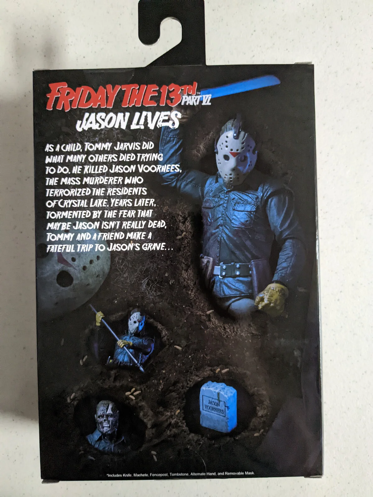 CJ Graham — CJ GRAHAM Signed Jason Friday the 13th Part 6 NECA Box Figure JSA COA, image 5