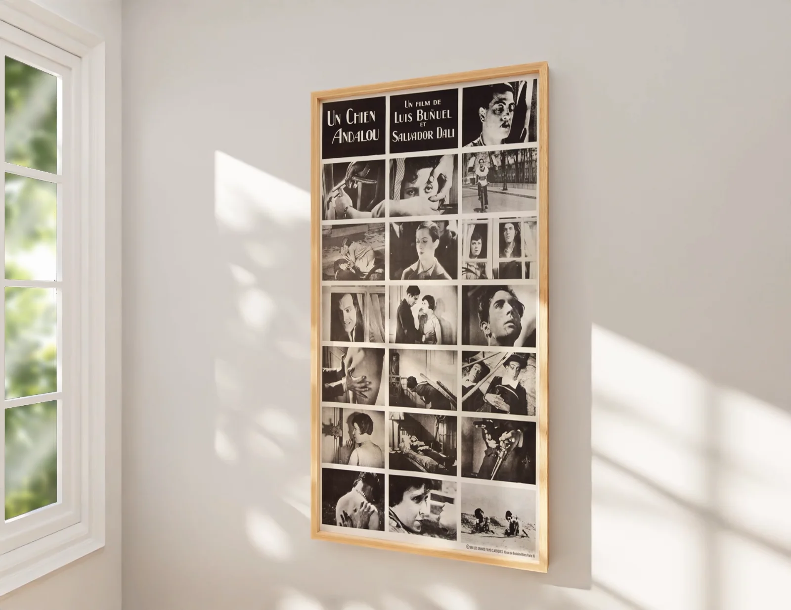 Un Chien Andalou - 1929 Avant Garde Surreal Restored 31" x 47" Half Grande, изображение 2
