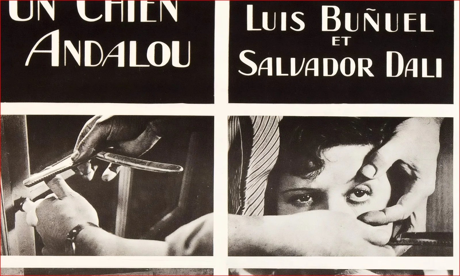 Un Chien Andalou - 1929 Avant Garde Surreal Restored 31" x 47" Half Grande, изображение 4