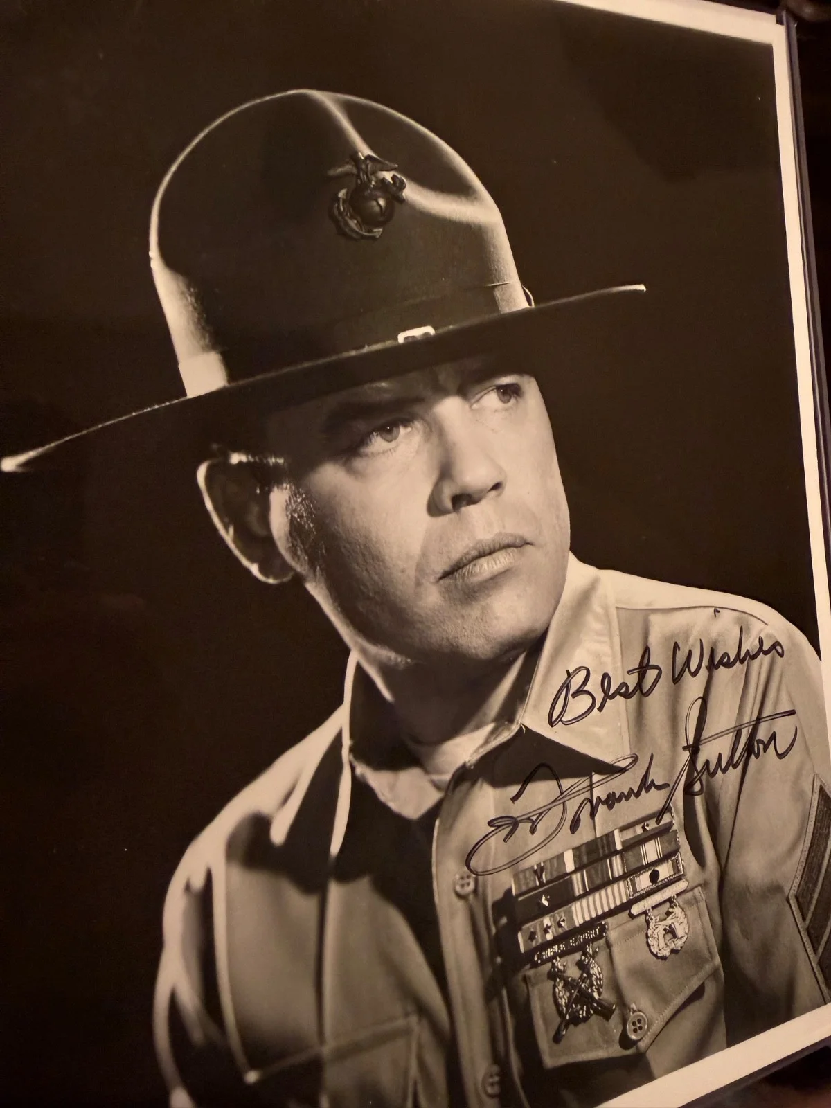 Frank Sutton 8x10 autographed signed photo, image 2