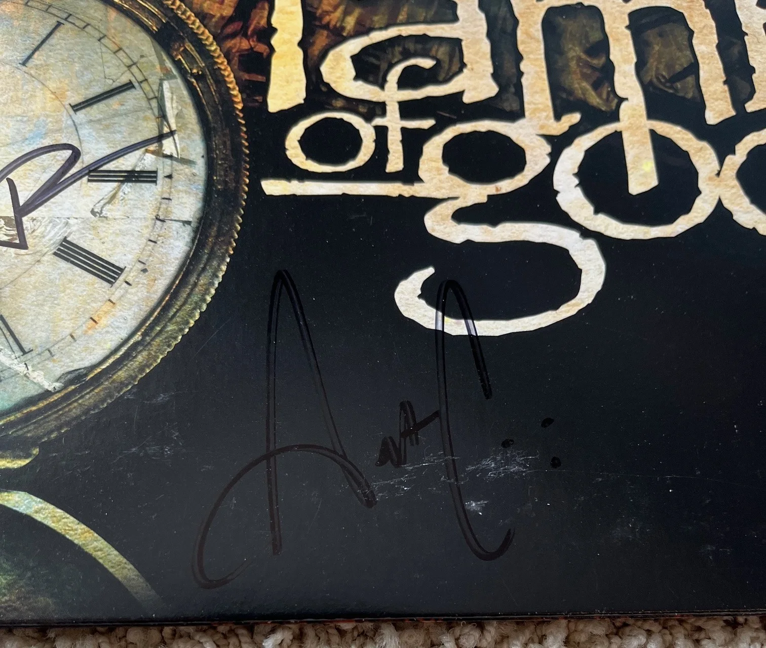 Lamb of God Self Titled Band Signed Vinyl Record Cover LP Autographed, изображение 2