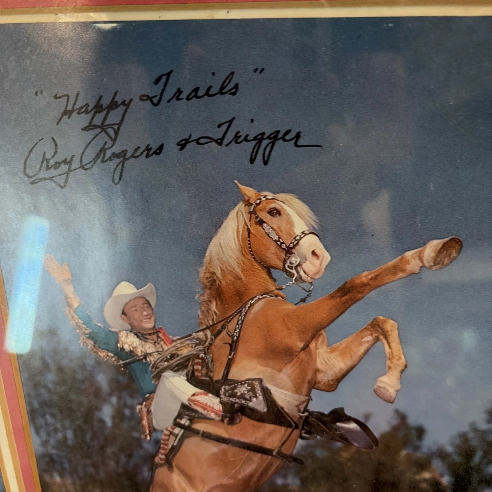 Roy Rogers And Trigger Signed Photo, image 2