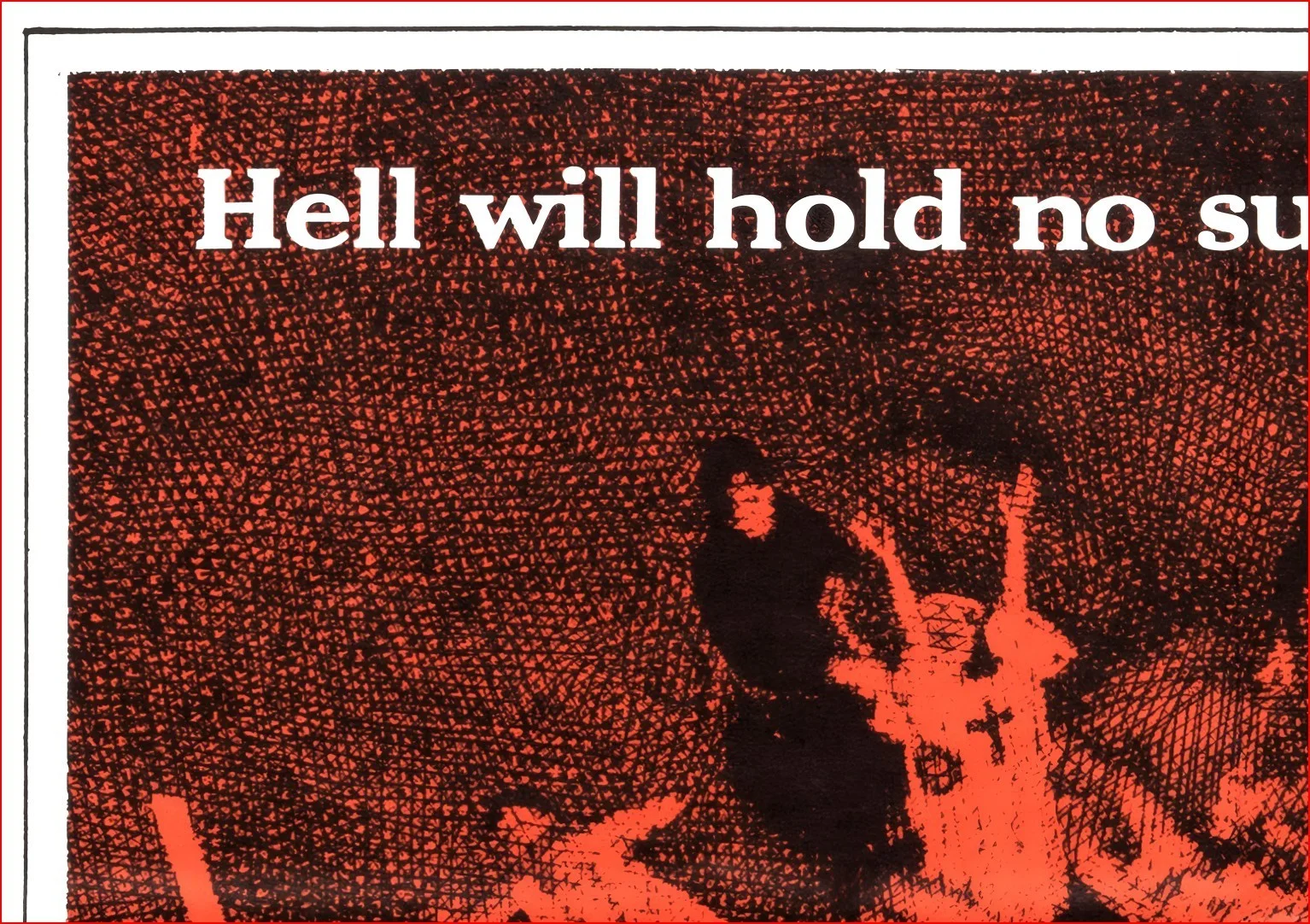 The Devils - 1971 Psychological Horror Drama Restored 27.2" x 41" US One Sheet, изображение 4