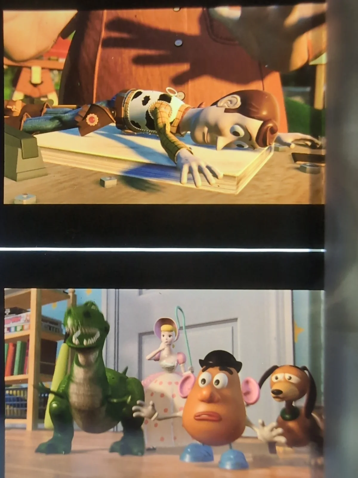 Toy Story 2, 35mm Film Cells,Mounted & Framed, Genuine & Rare, Great Gift Idea!!, изображение 2