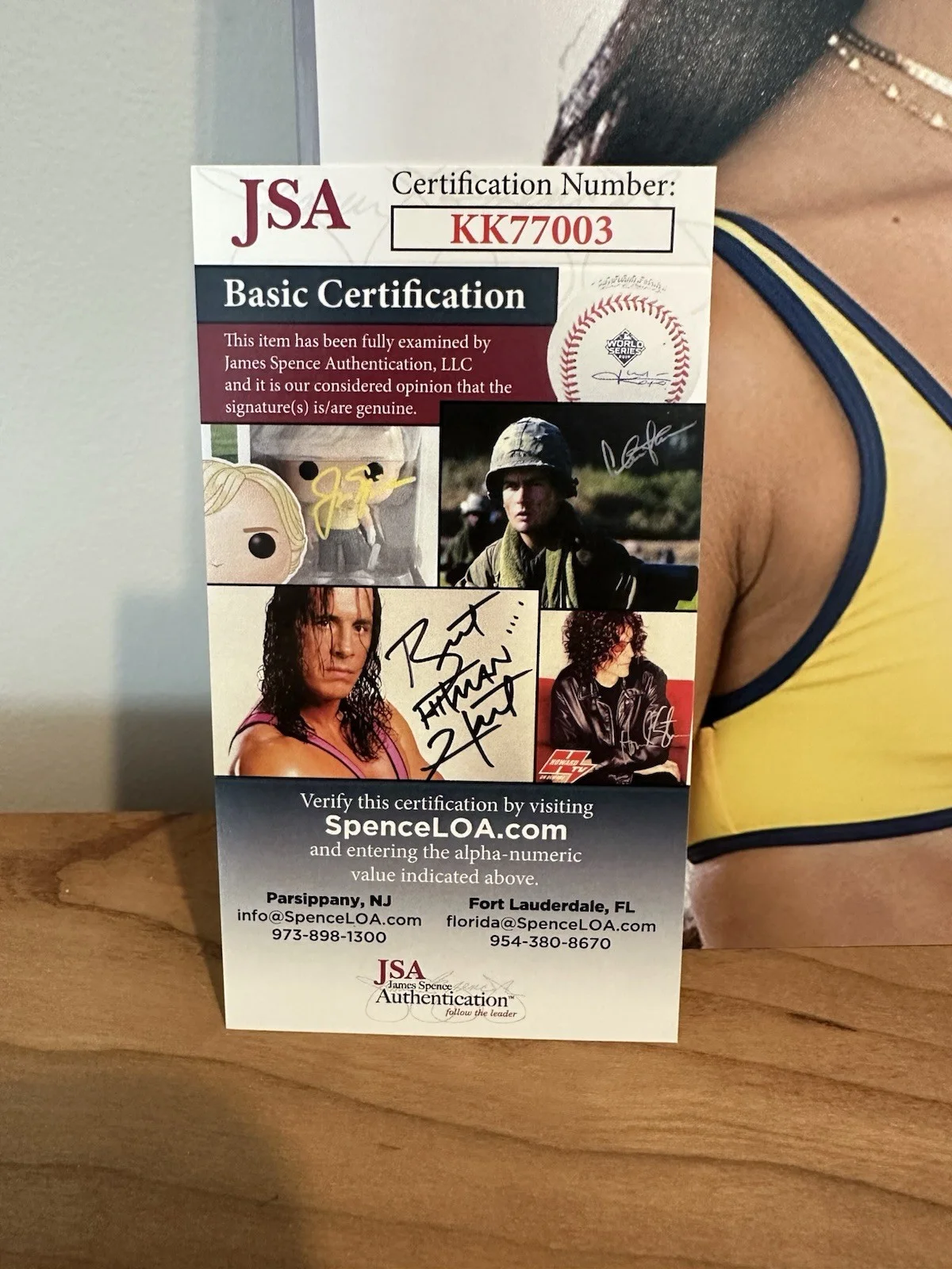 Gina Valentina Autographed 8x10 Photograph JSA Authenticated Porn Star, image 4