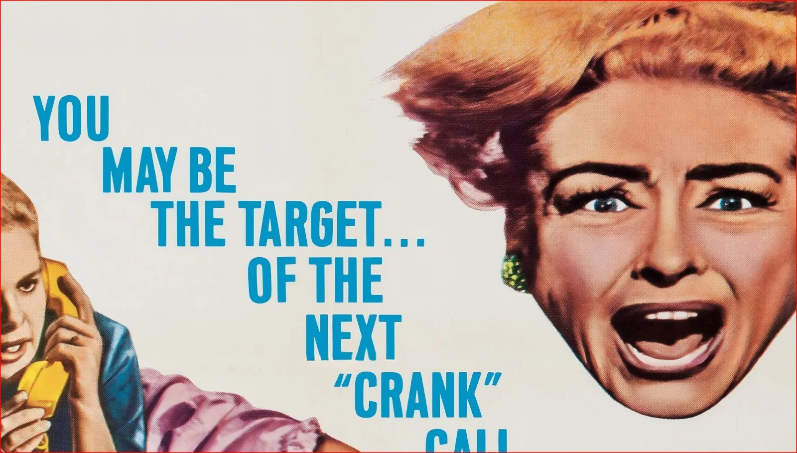 I Saw What You Did - 1965 Horror / Crime Film Restored 27.2" x 41" US One Sheet, изображение 4