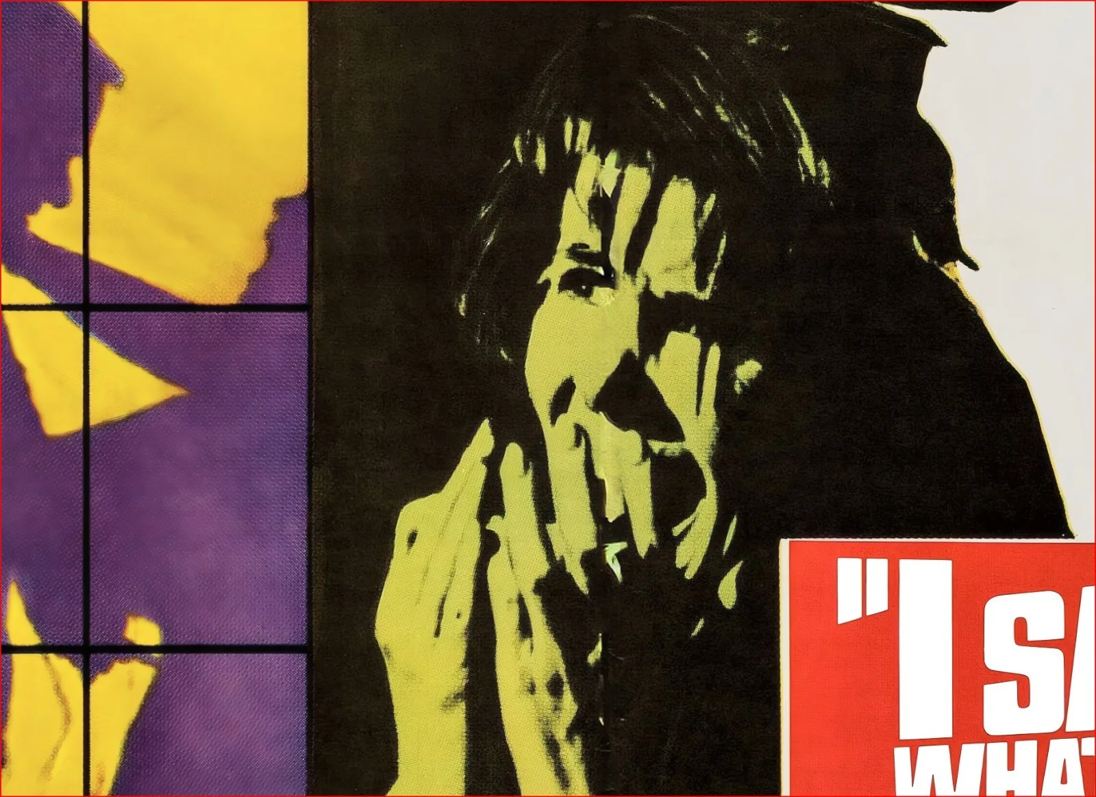 I Saw What You Did - 1965 Horror / Crime Film Restored 27.2" x 41" US One Sheet, изображение 5
