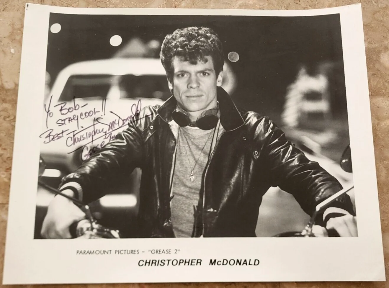 Christopher McDonald — Christopher McDonald SIGNED Photo Movie Actor Grease 2 Happy Gilmore Autograph