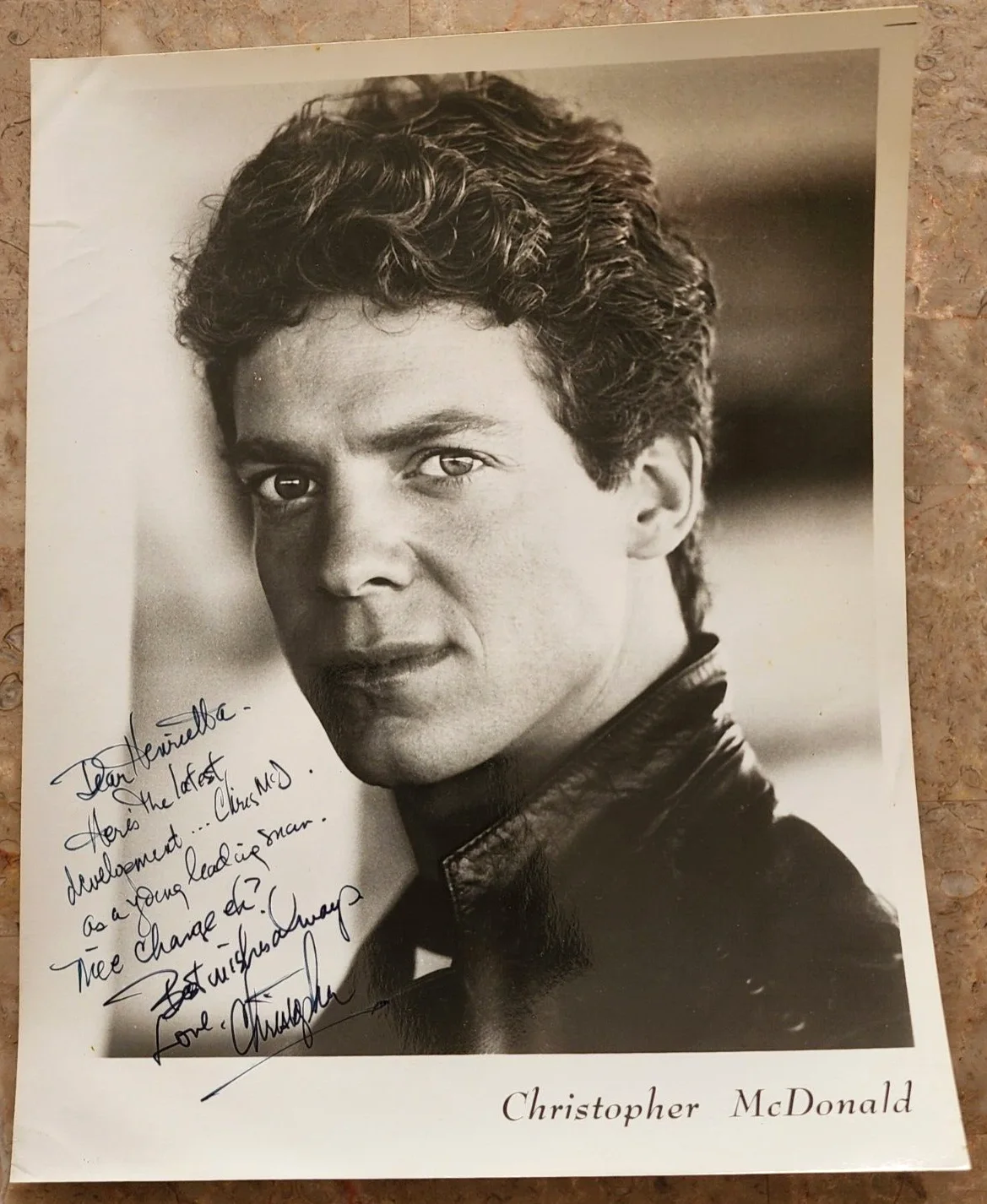 Christopher McDonald — Christopher McDonald SIGNED Photo Movie Actor Grease 2 Happy Gilmore Autograph