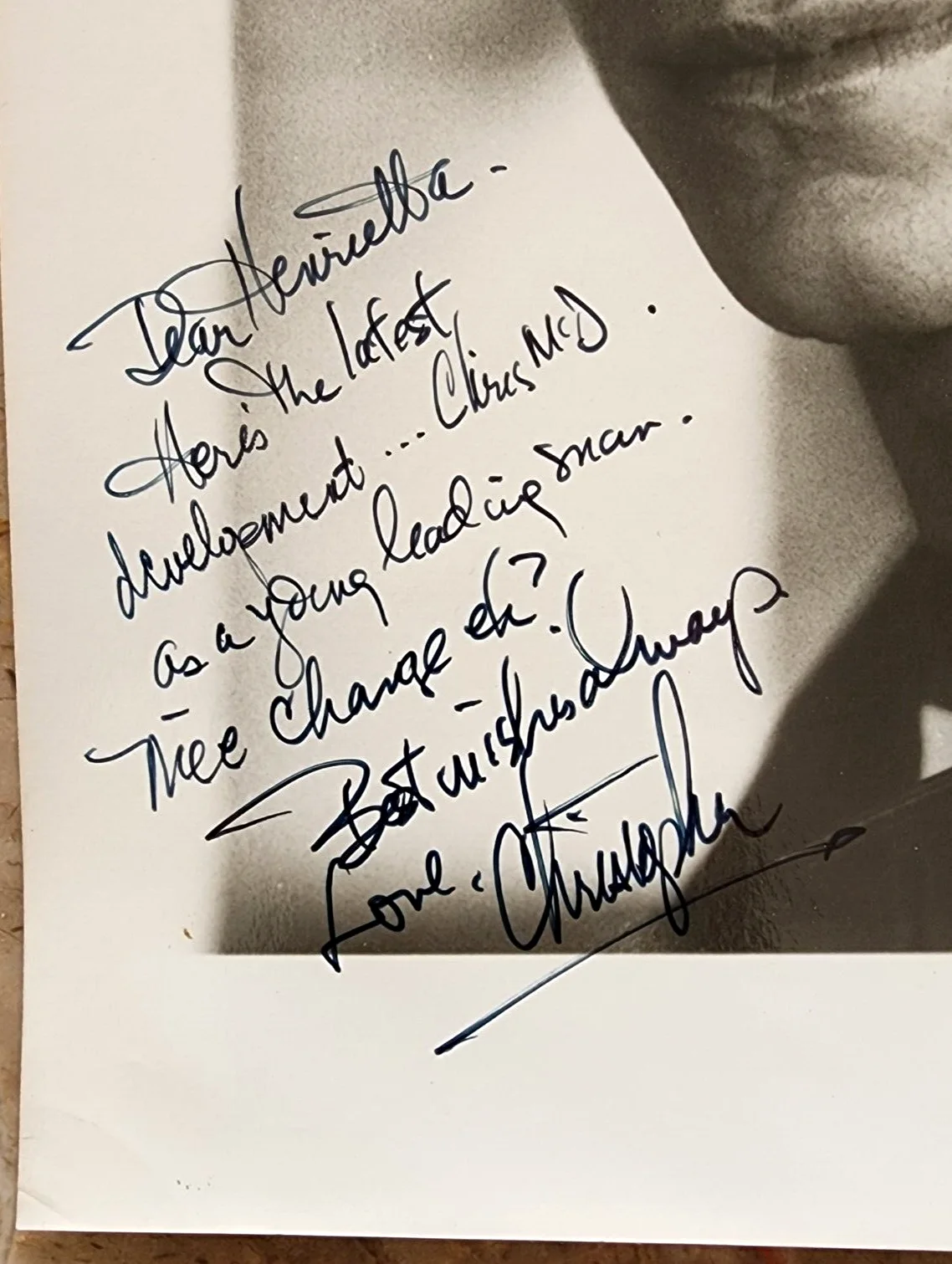Christopher McDonald — Christopher McDonald SIGNED Photo Movie Actor Grease 2 Happy Gilmore Autograph, изображение 2