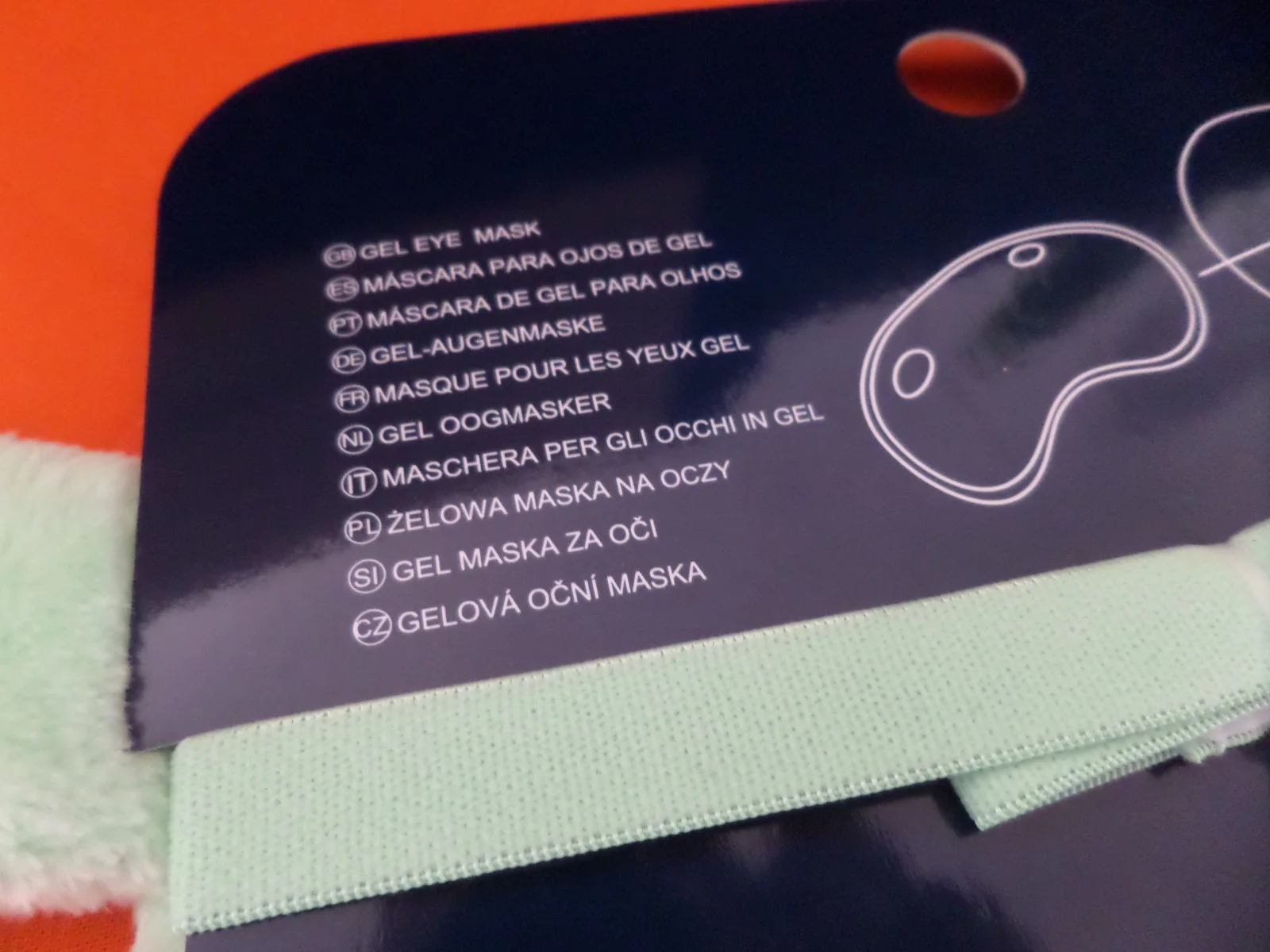 Star Wars Grogu from The Mandalorian Gel Eye Mask NEW! The Child Primark RARE!, изображение 3
