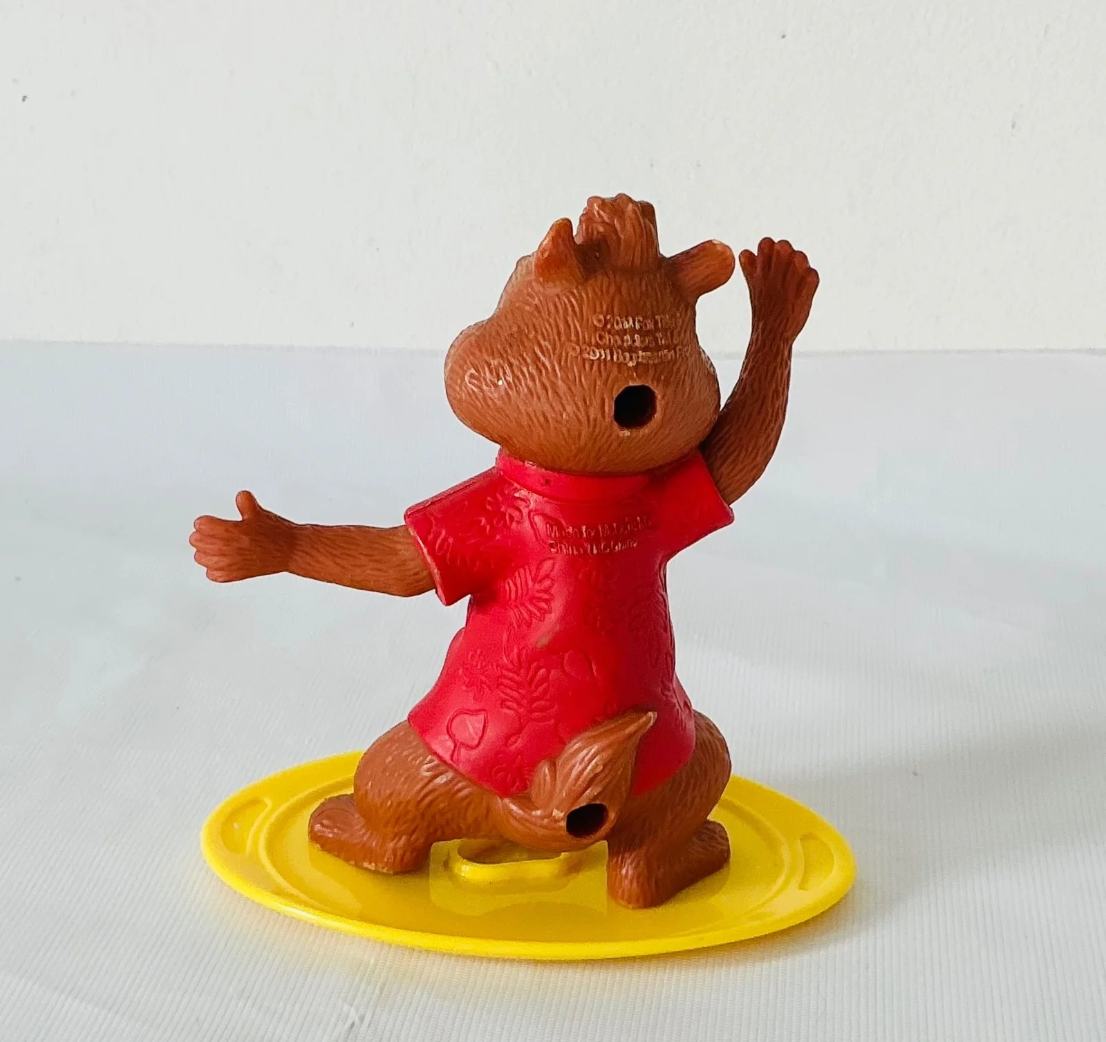 2011 SURFING ALVIN & THE CHIPMUNKS CHIPWRECKED MOVIE MCDONALDS TOY FIGURE RARE, изображение 3