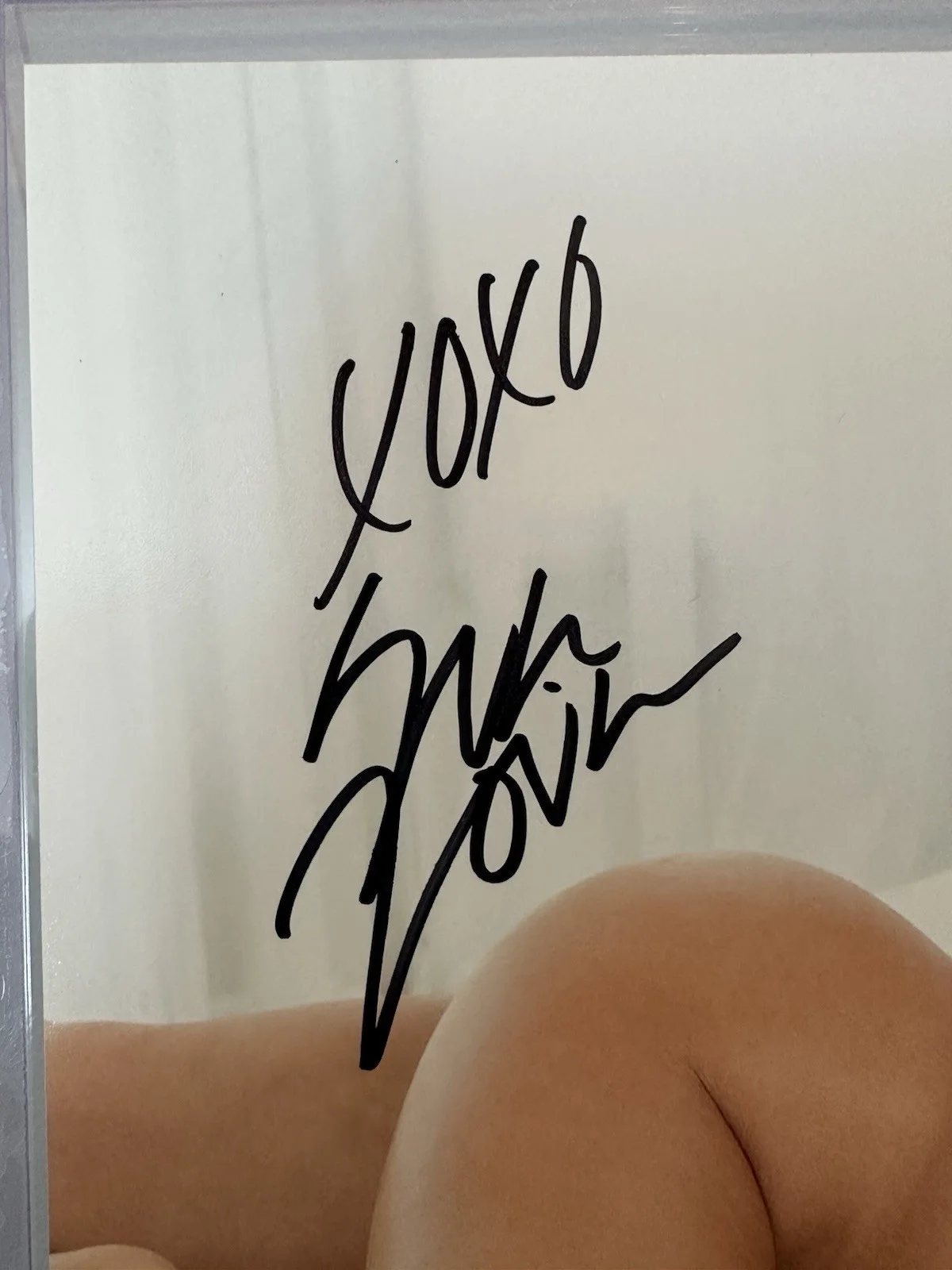 Eva Lovia Autographed 8x10 Photograph Beckett Authenticated Porn Star, изображение 2
