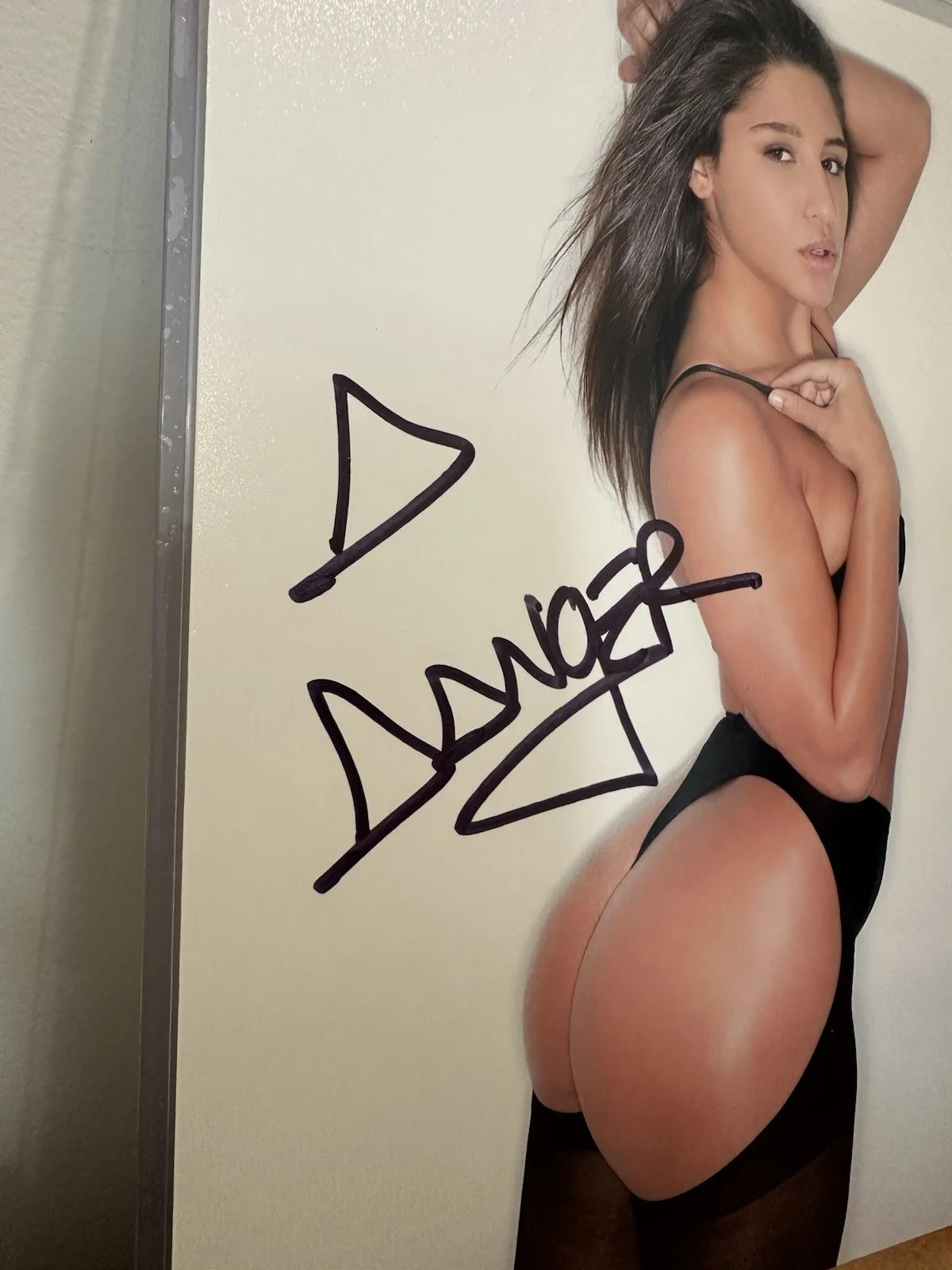 Abella Danger Autographed 8x10 Photograph Beckett Authenticated Porn Star, image 2