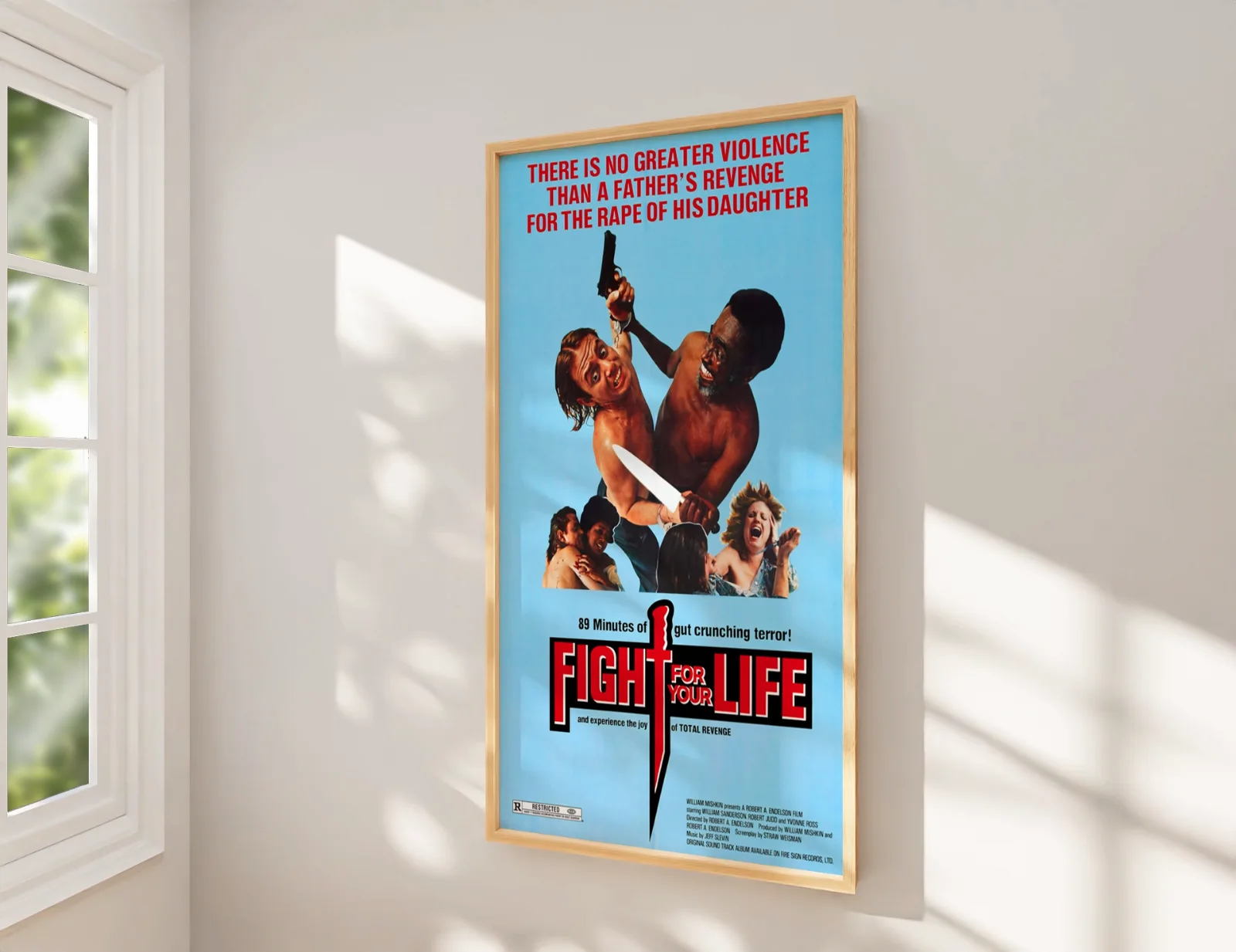 Fight For Your Life - 1977 Horror Revenge Film Restored 27.2" x 41" US One Sheet, изображение 2