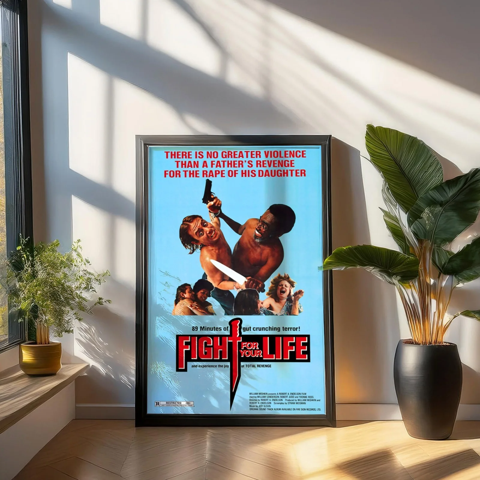 Fight For Your Life - 1977 Horror Revenge Film Restored 27.2" x 41" US One Sheet, изображение 3