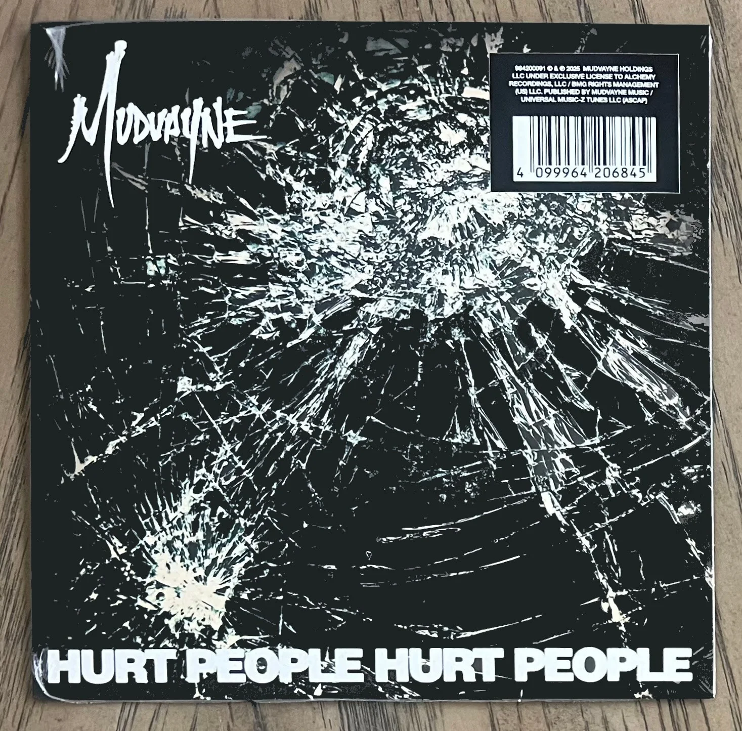 MUDVAYNE Sticks And Stones Hurt People 2026 Ltd Ed RARE Signed Custard Vinyl EP!, image 3