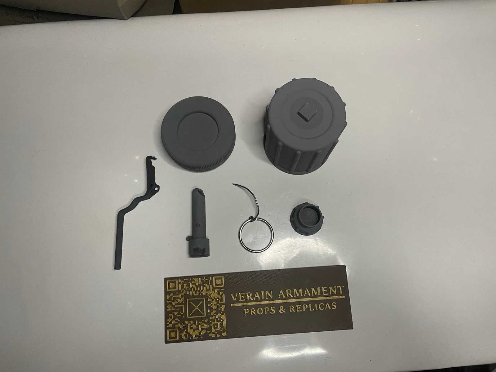 Russian K-51 CS Gren Replica Kit, 3D printed DIY Kit, Spring Loaded Pin, image 4