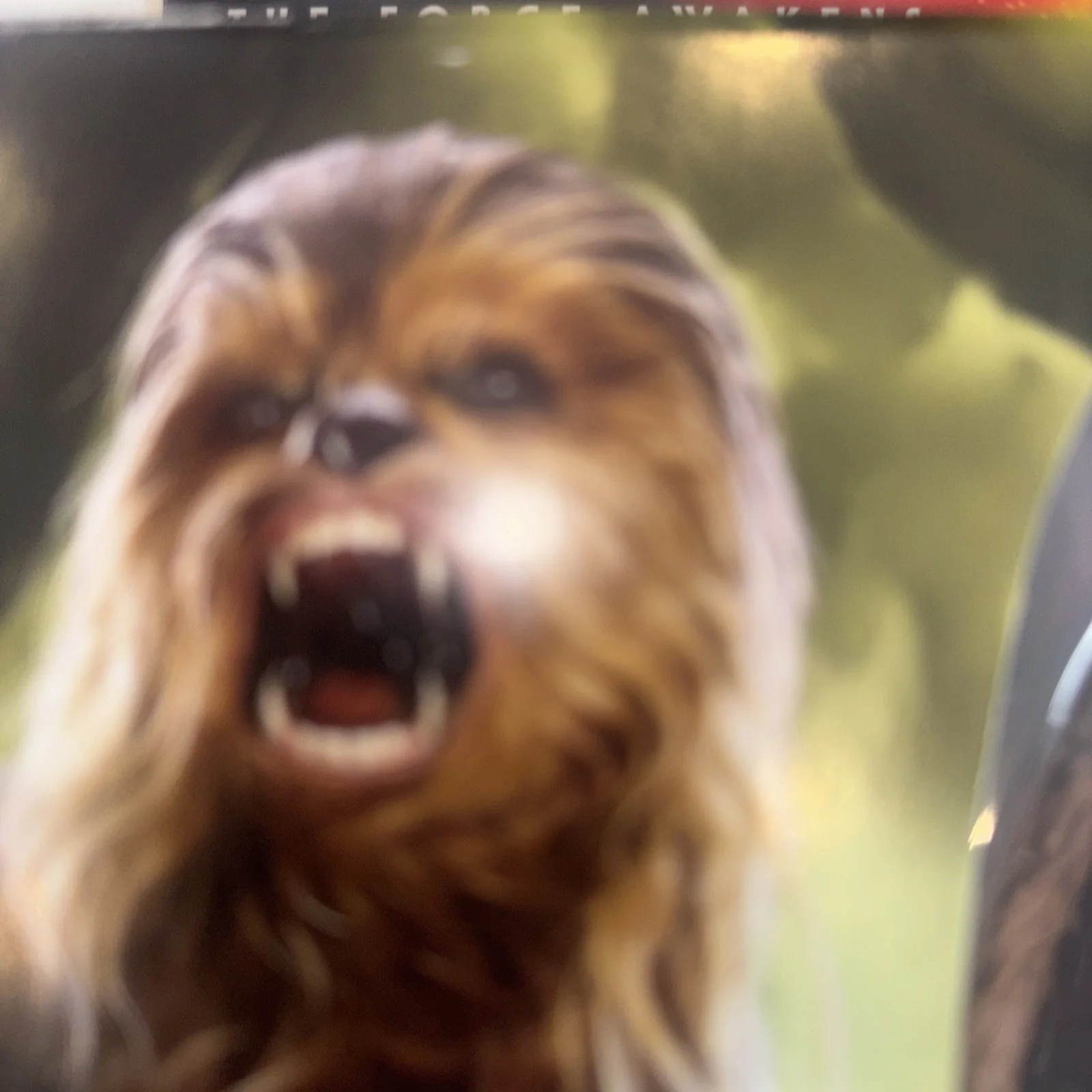 PETER MAYHEW SIGNED Star Wars Force Awakens Chewbacca 4.25" Action Figure HASBRO, image 4
