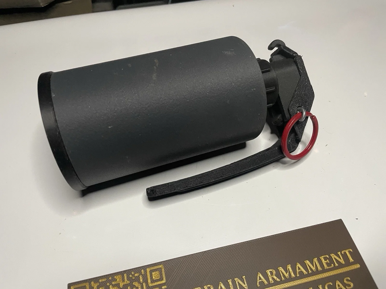 N201 MK3 CS Gren Replica Kit, 3D printed DIY Kit, Spring Loaded Resettable, image 2