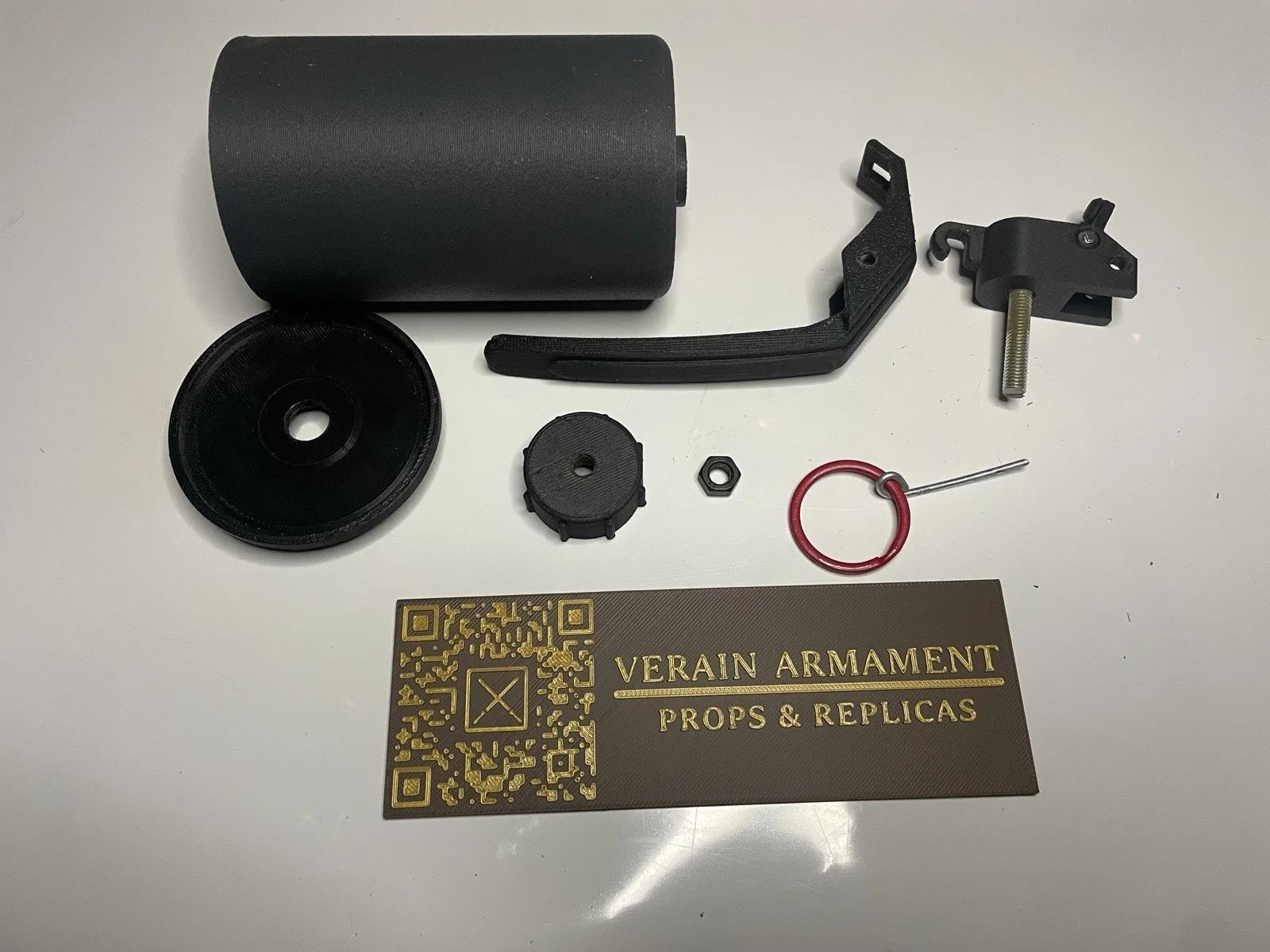 N201 MK3 CS Gren Replica Kit, 3D printed DIY Kit, Spring Loaded Resettable, image 4