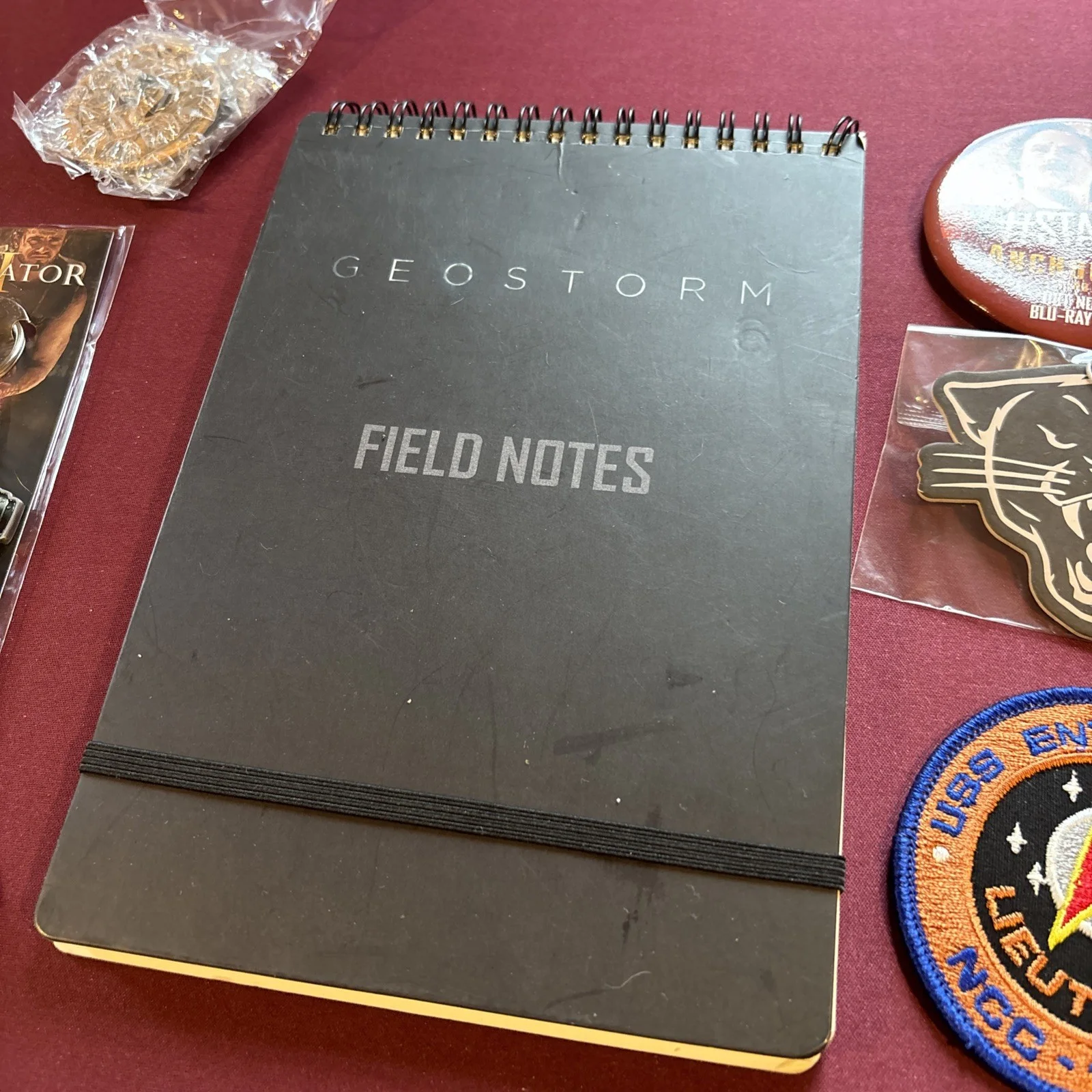 Cult Film Memorabilia Bundle (Star Trek, Gladiator 2, Anchorman, Indiana Jones), image 3