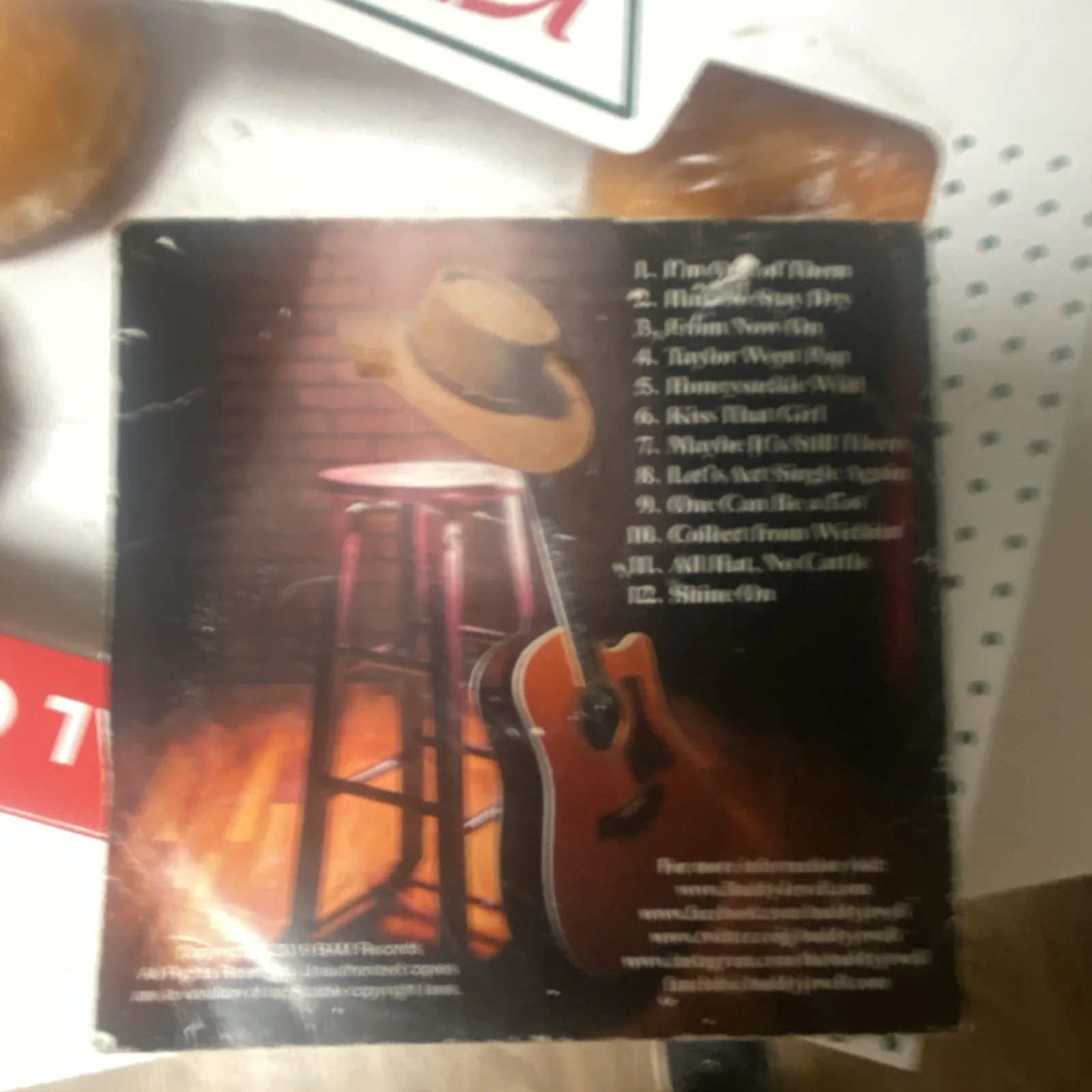 Buddy Jewell Shine On Original Autographed CD, image 2