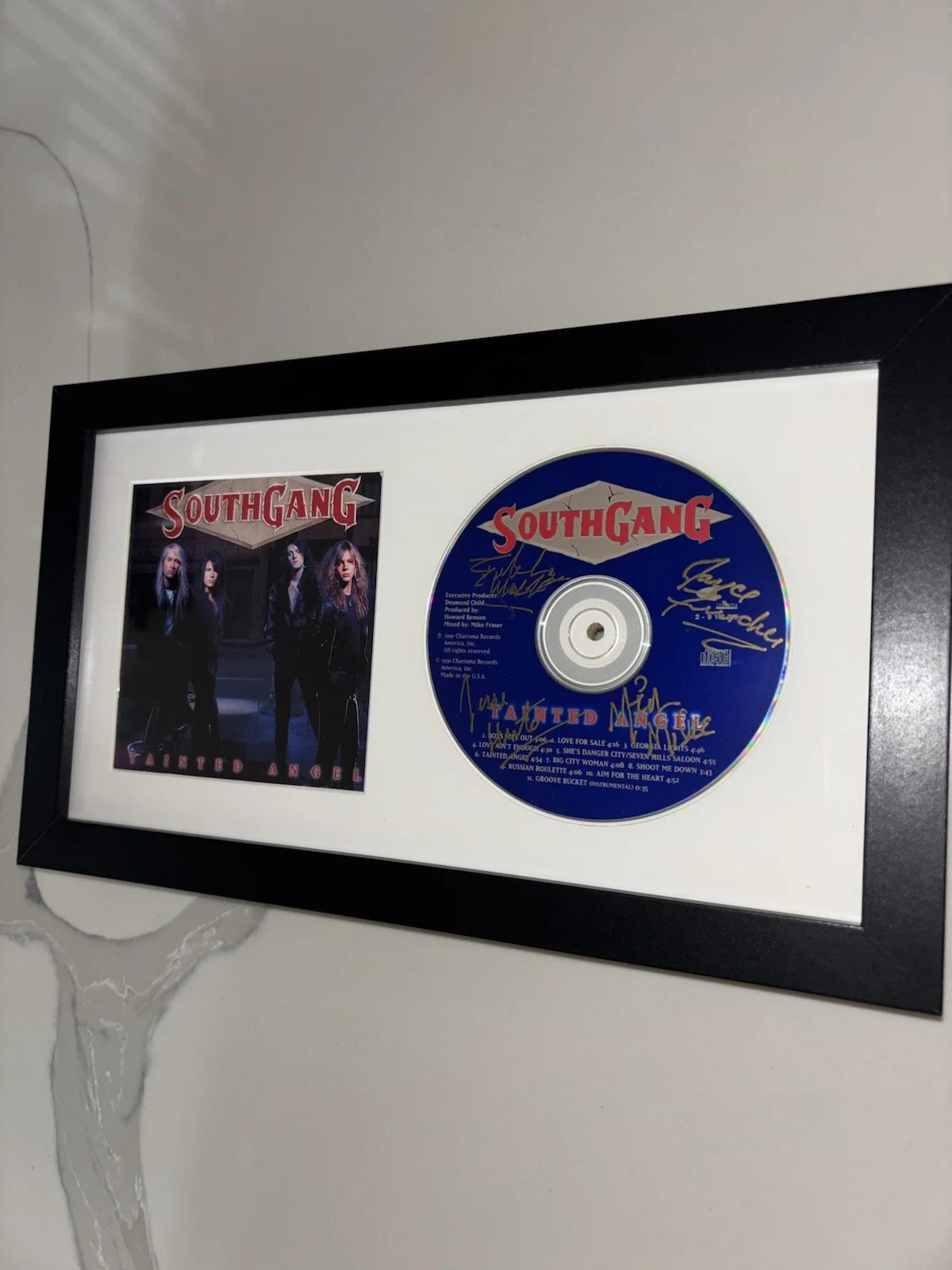 SouthGang, Tainted Angel, CD Signed X All Band Members: Butch Walker + Very Rare, изображение 5