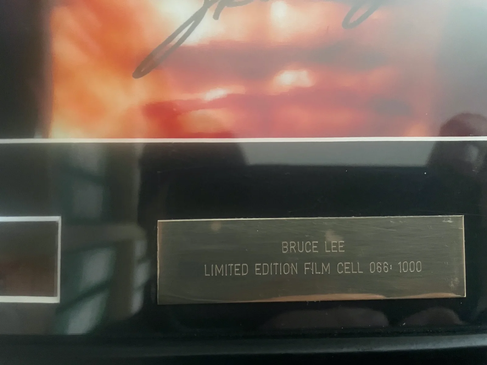 BRUCE LEE FIST OF FURY Original 35mm Film Cells framed presentation set, изображение 2