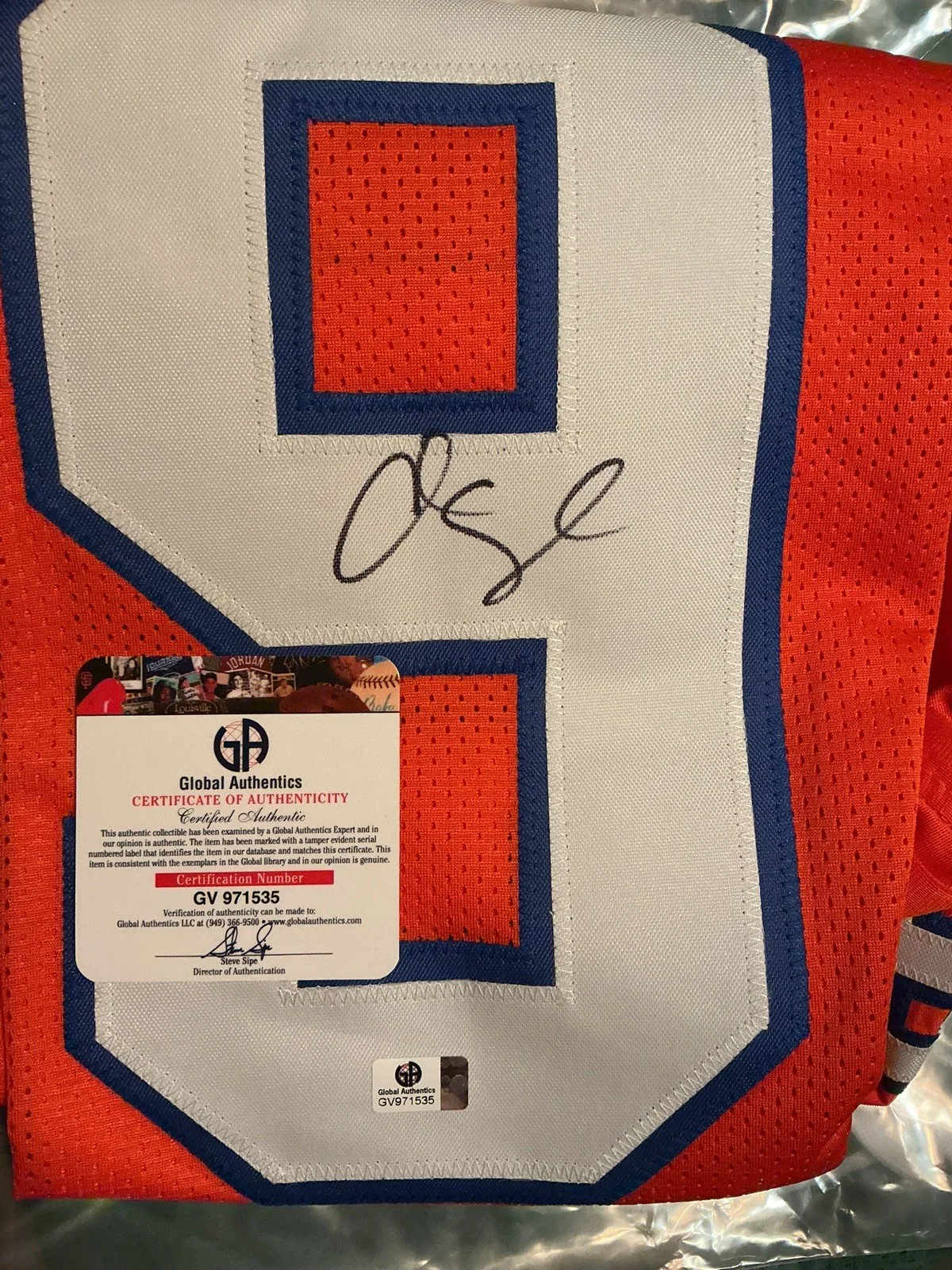 adam sandler — ✨ ADAM SANDLER THE WATERBOY hand signed auto BOBBY BOUCHER Jersey w COA 🔥, изображение 2