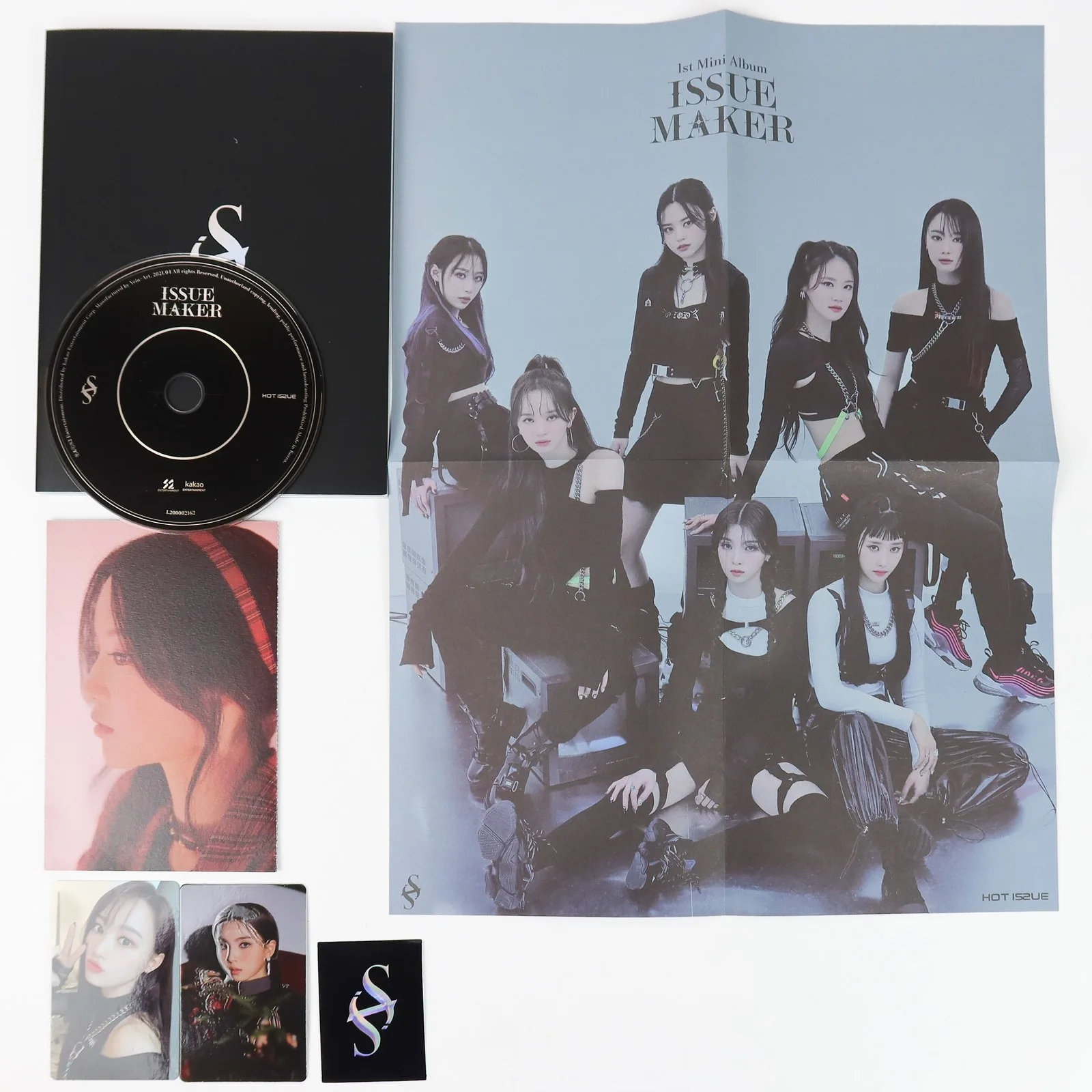 Hot Issue - Issue Maker 1st Mini Album Signed Autographed Promo CD K-Pop 2021, image 2