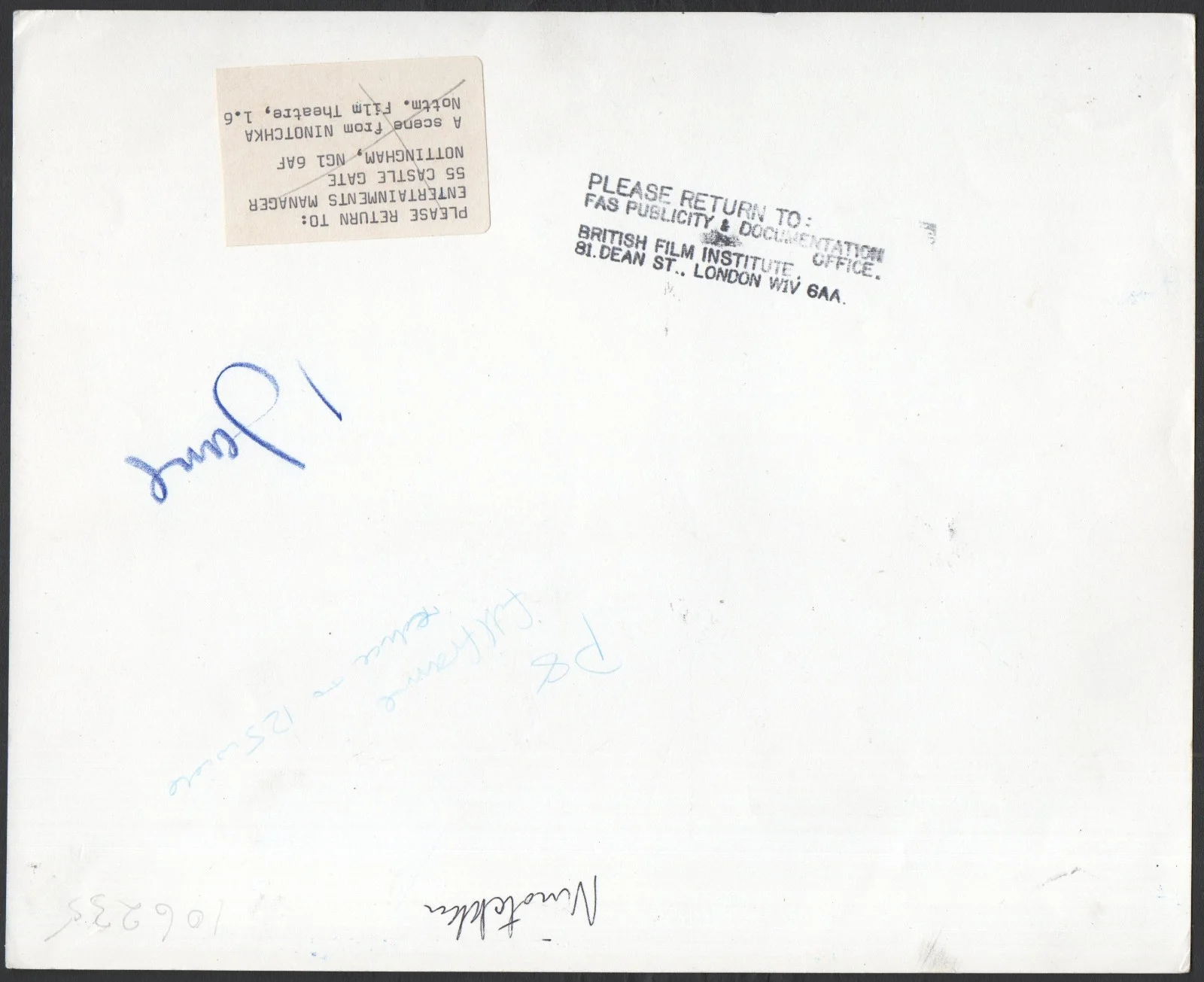 NINOTCHKA 1939 Greta Garbo, Melvyn Douglas 10x8 STILL #33, image 2