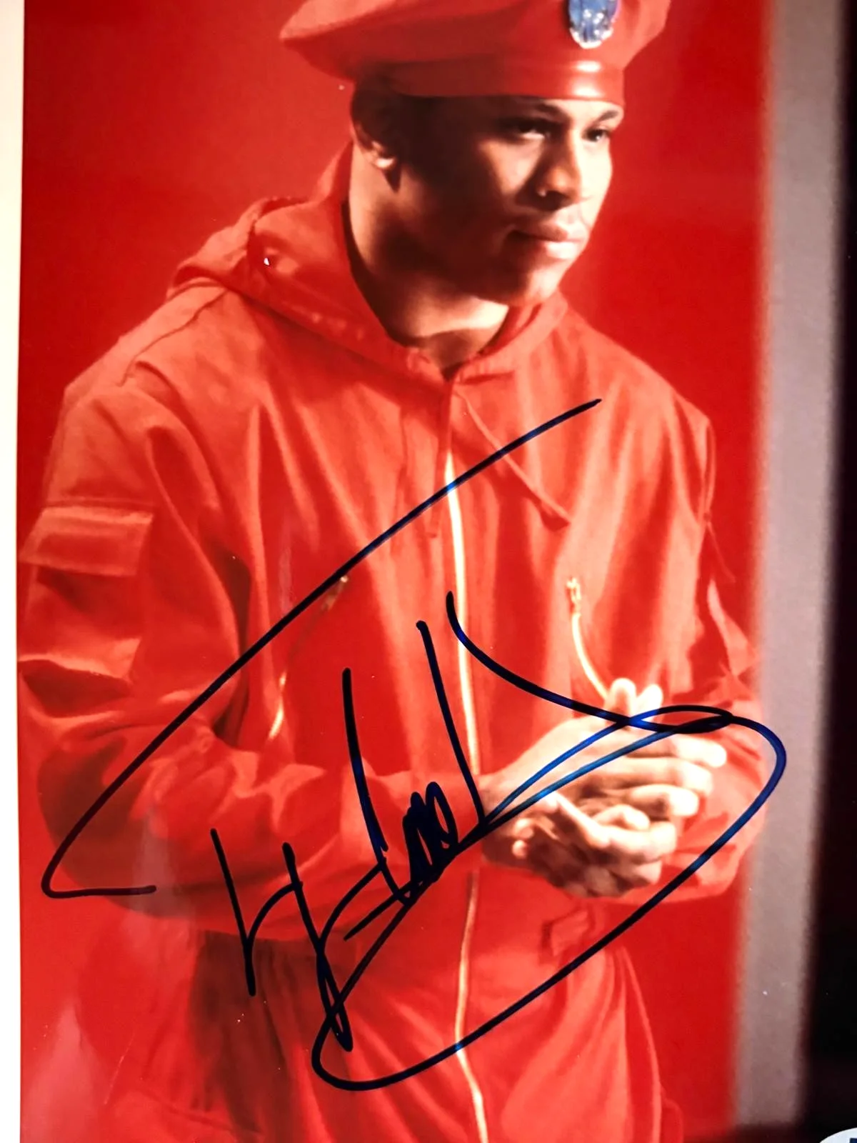 LL COOL J SIGNED AUTOGRAPHED 8X10 PHOTO I NEED A BEAT DEEP BLUE SEA NCIS RAP PSA, изображение 2