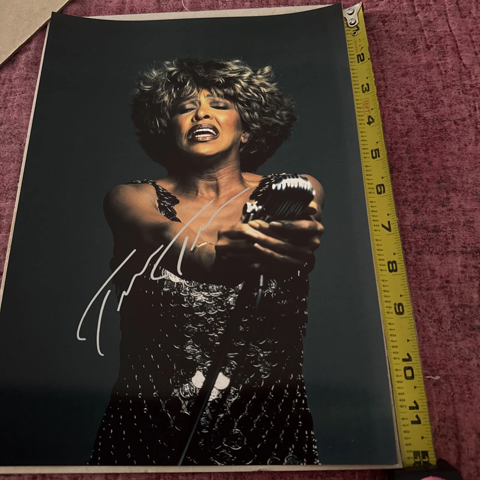 TINA TURNER Autographed signed photo, image 2