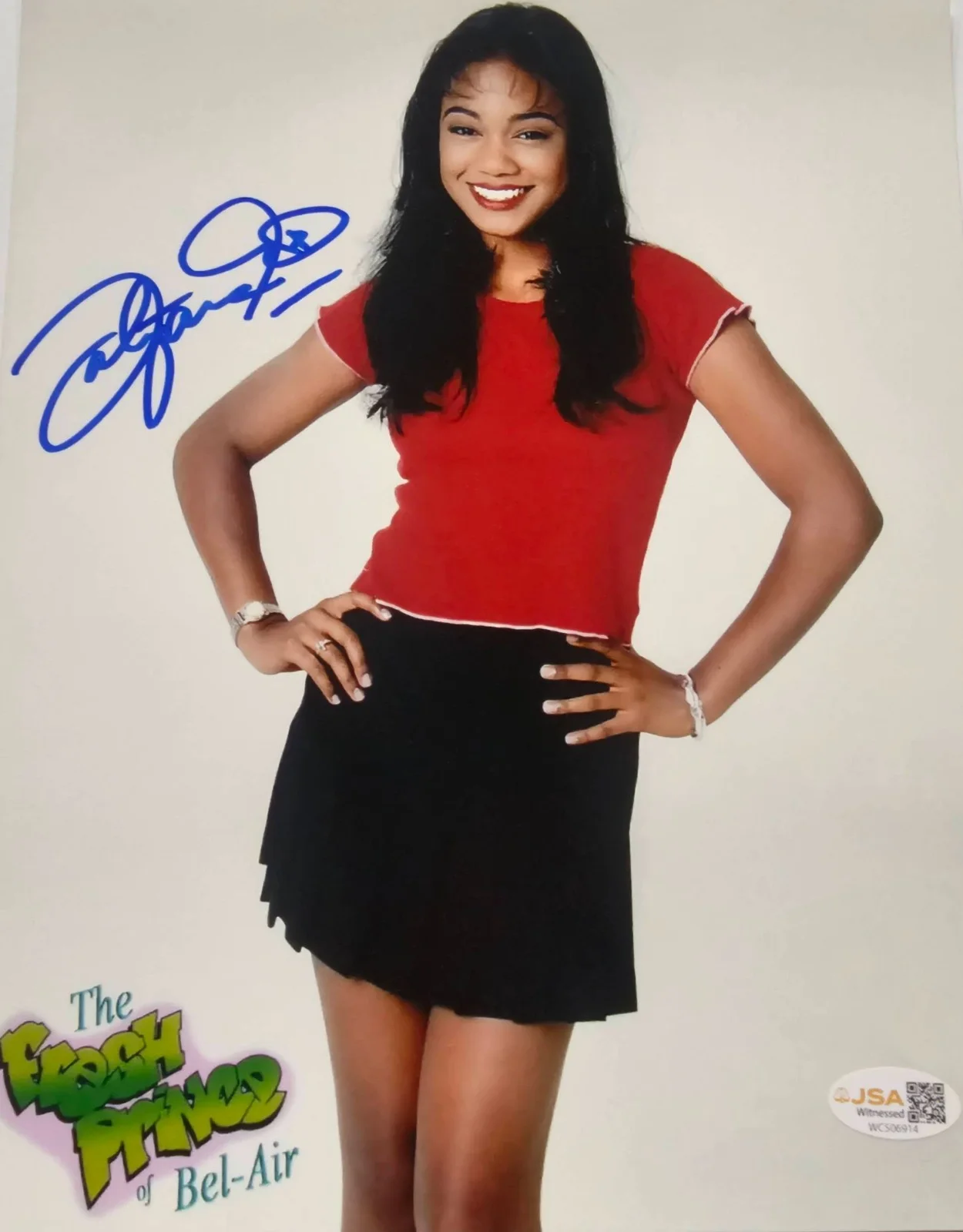 Tatyana Ali — TATYANA ALI Signed 8x10 Photo FRESH PRINCE OF BEL AIR Autograph JSA COA Cert